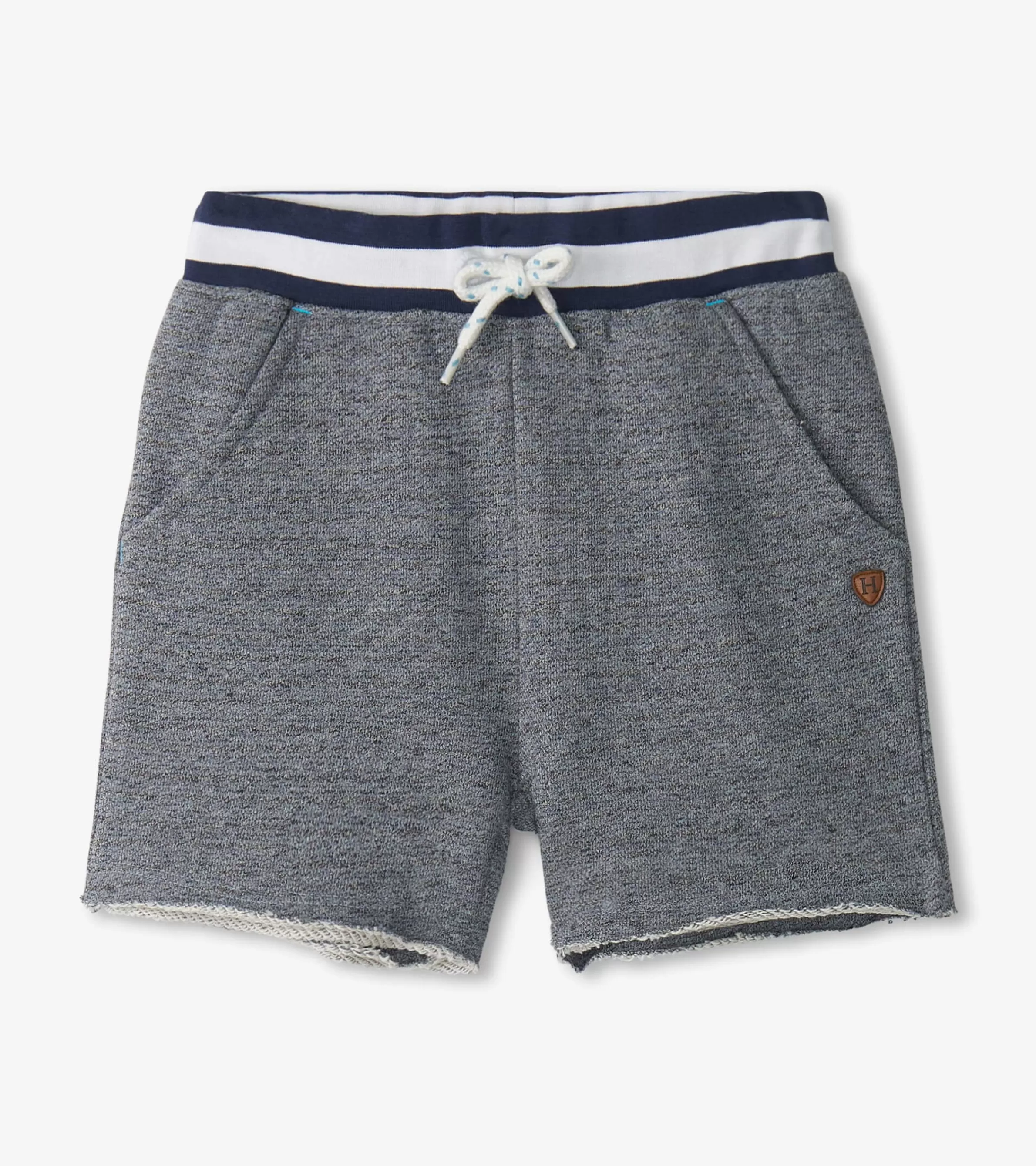 BOY Hatley Bottoms*Boys Flame Blue Raw Hem Shorts