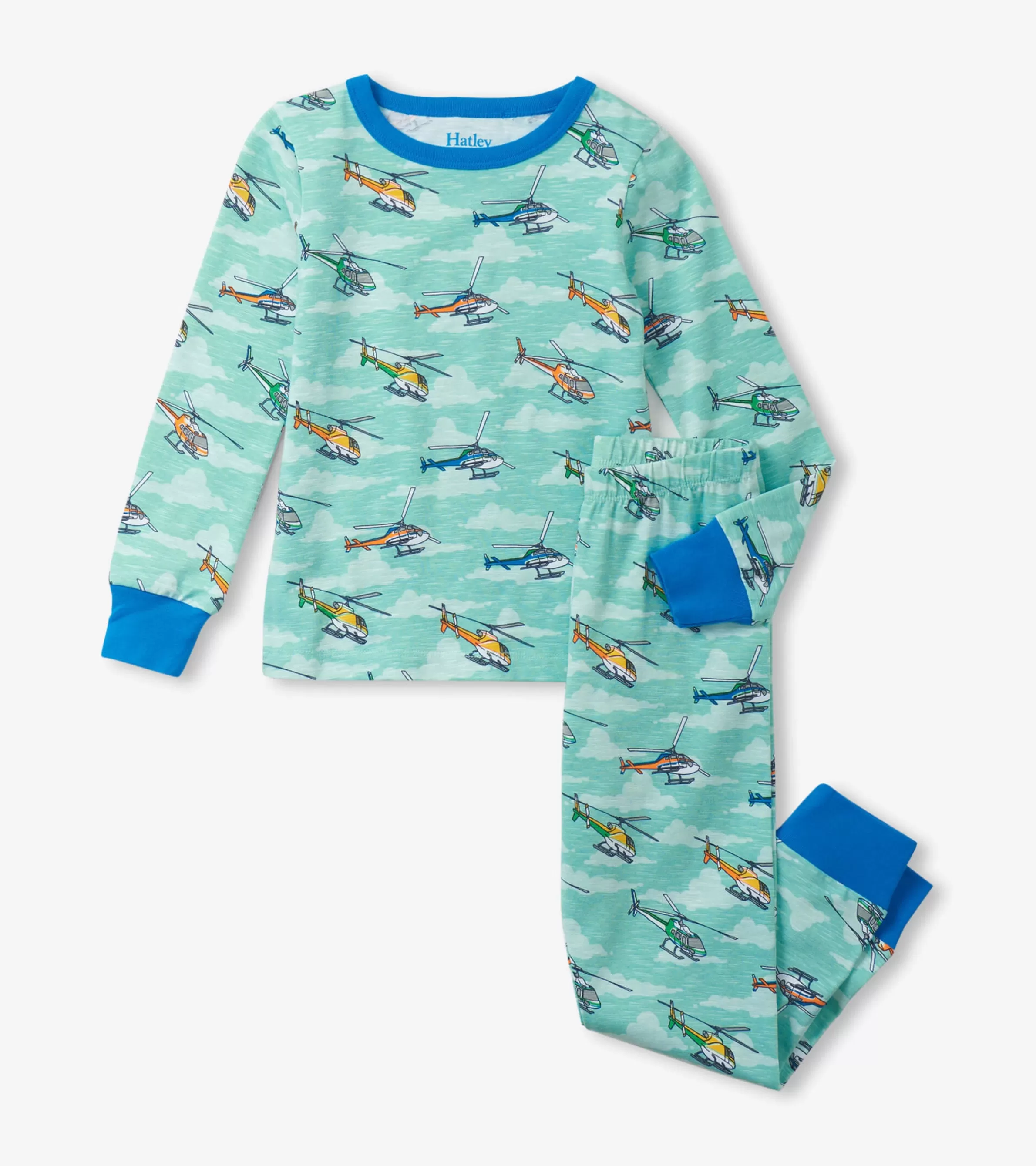 BOY Hatley Sleepwear | Sleepwear*Boys Helicopters Pajama Set