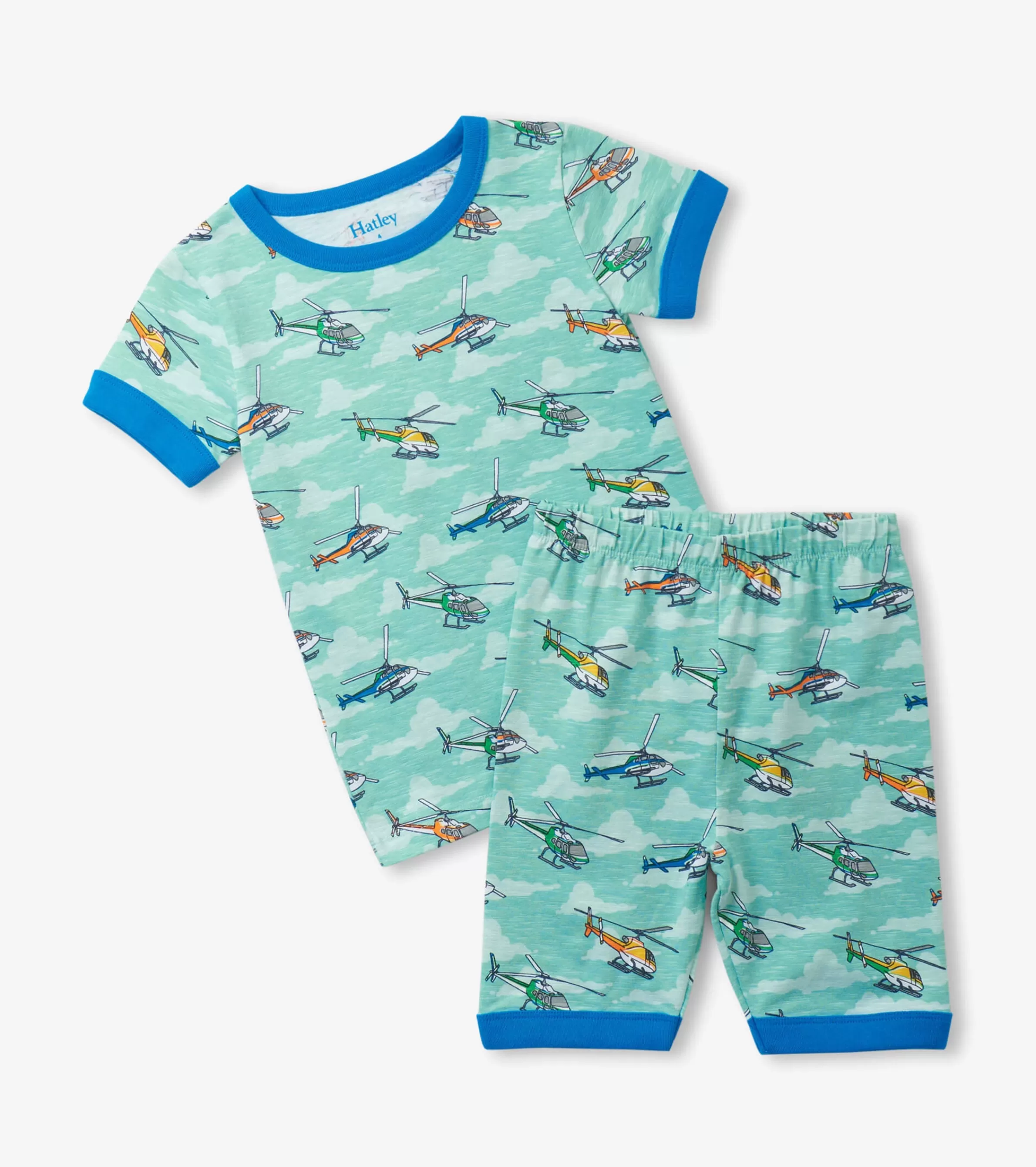 BOY Hatley Sleepwear | Sleepwear*Boys Helicopters Short Pajama Set