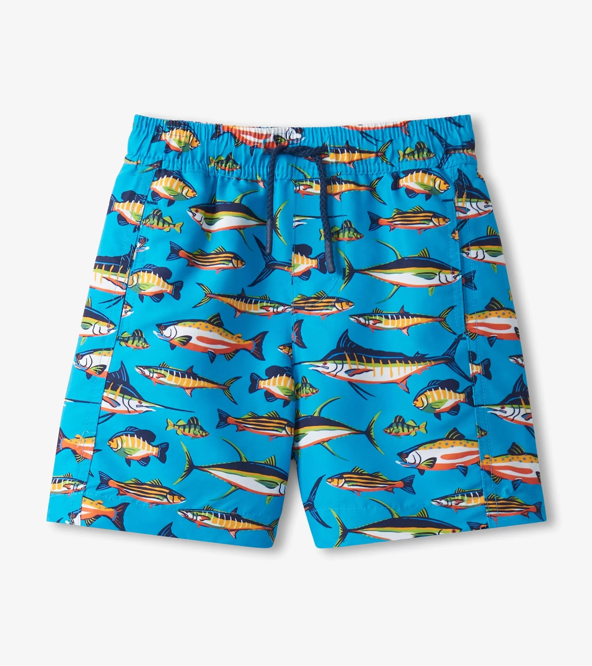 BOY Hatley Swimwear | Swimwear*Boys Lots Of Fish Swim Trunks