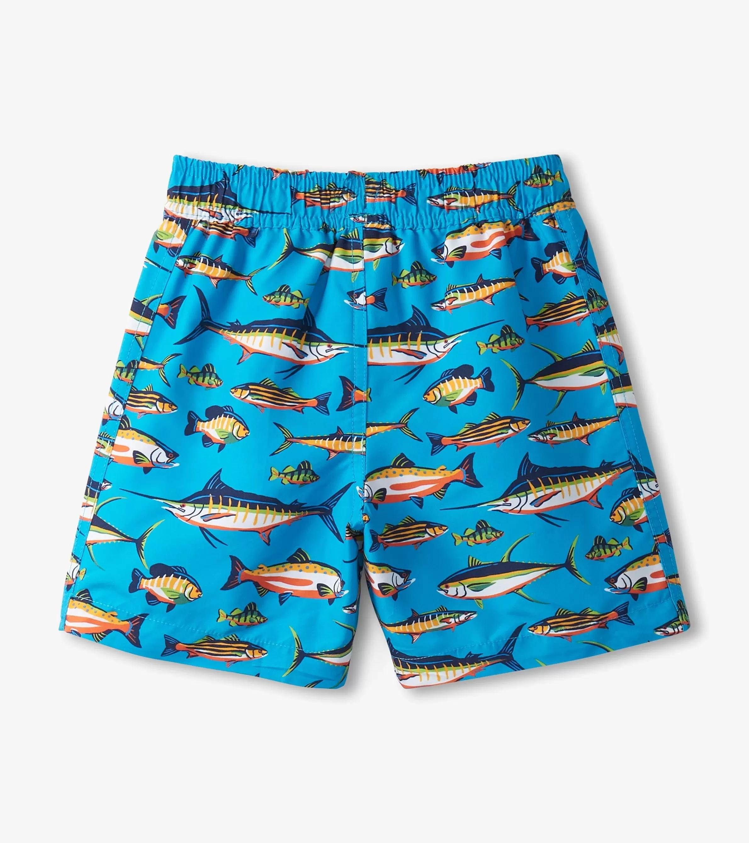 BOY Hatley Swimwear | Swimwear*Boys Lots Of Fish Swim Trunks