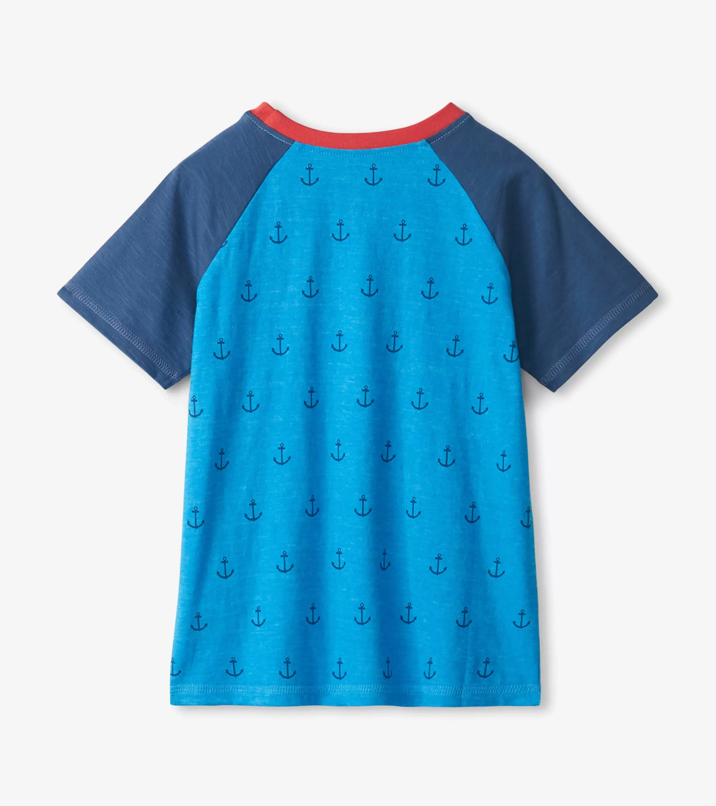 BOY Hatley Tops*Boys Mini Anchors Raglan T-Shirt