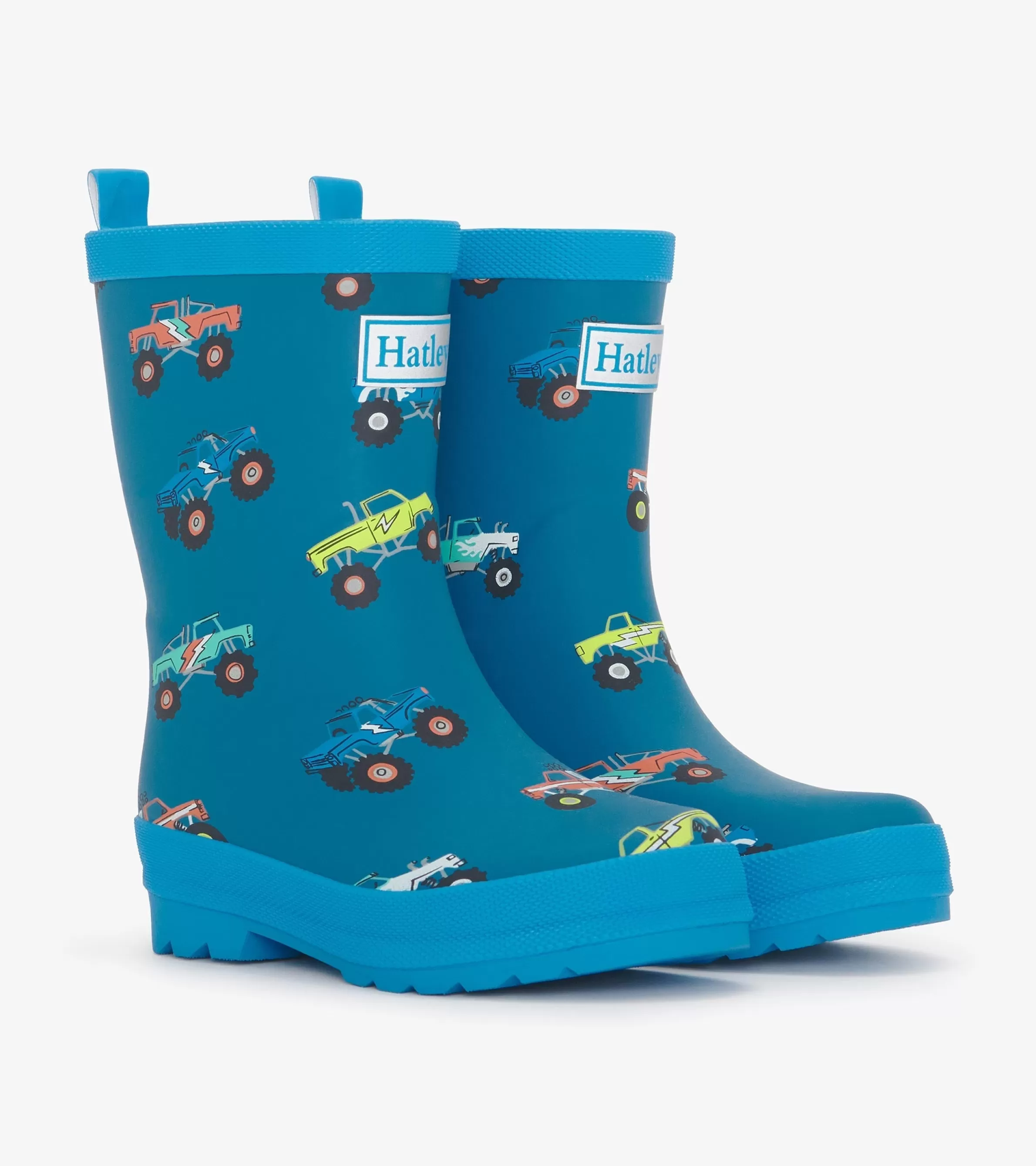 BOY Hatley Rainwear | Rainwear*Boys Monster Trucks Matte Rain Boots