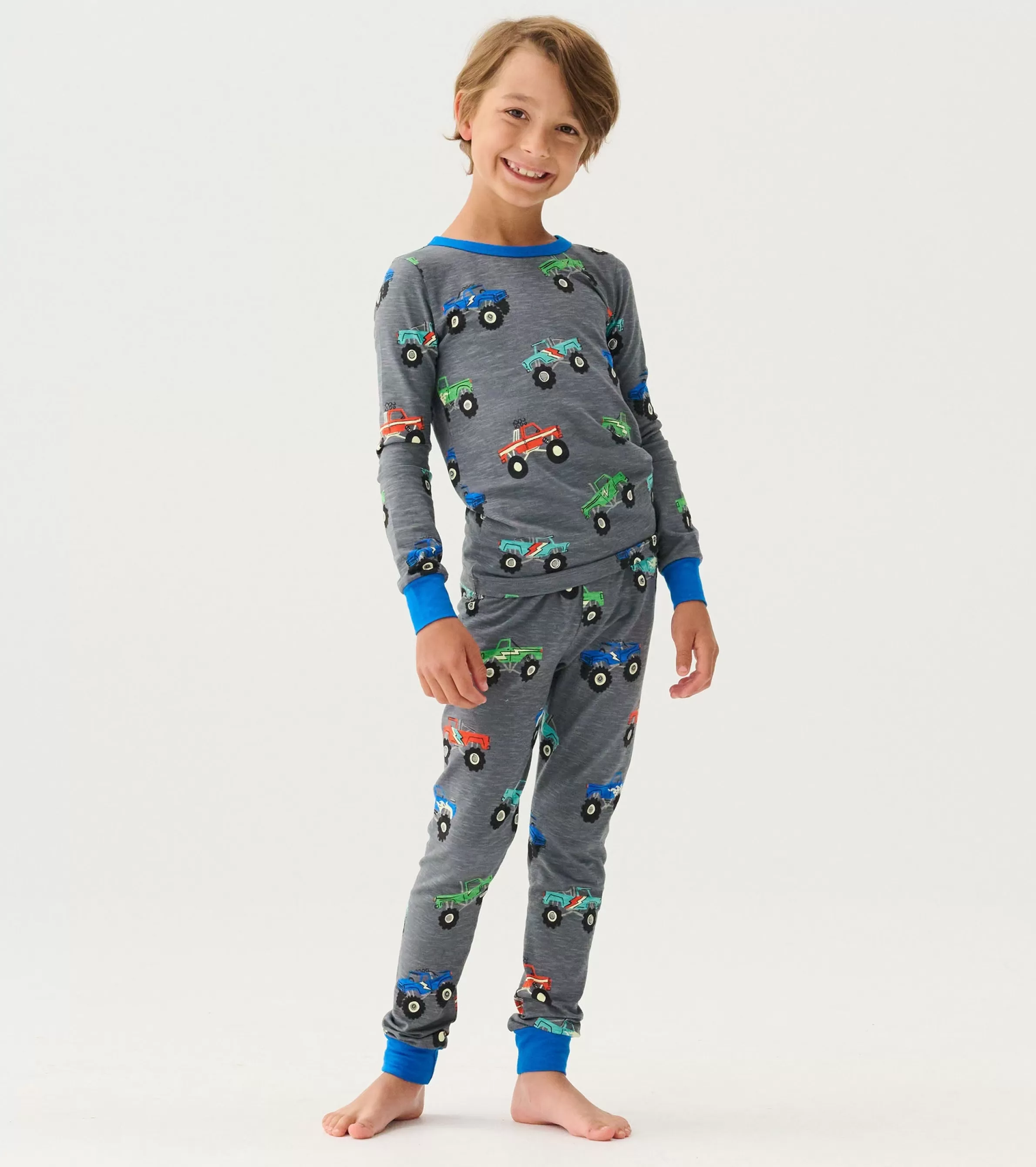 BOY Hatley Sleepwear | Sleepwear*Boys Monster Trucks Pajama Set