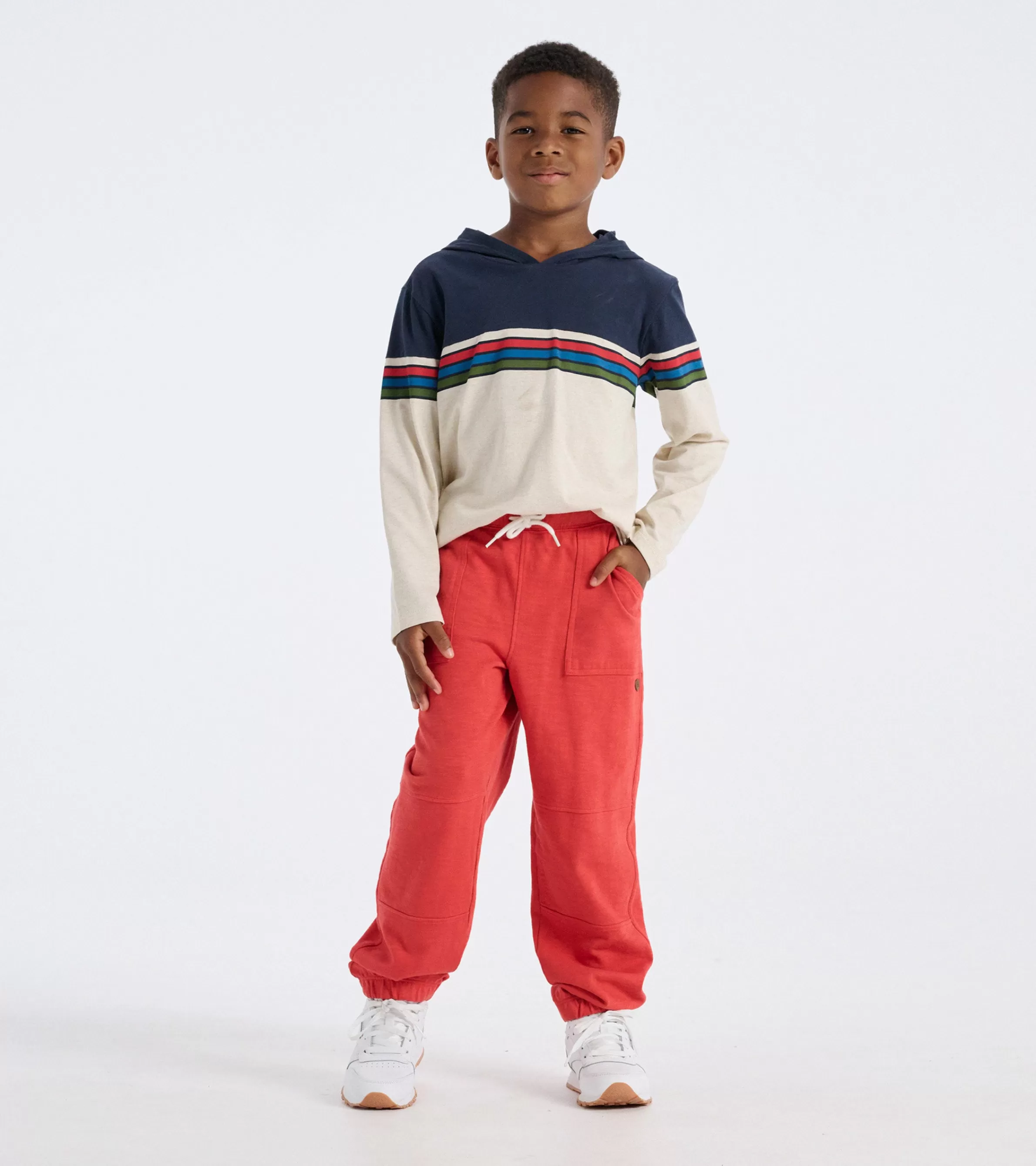 BOY Hatley Bottoms*Boys Mountain Red Cozy Pants