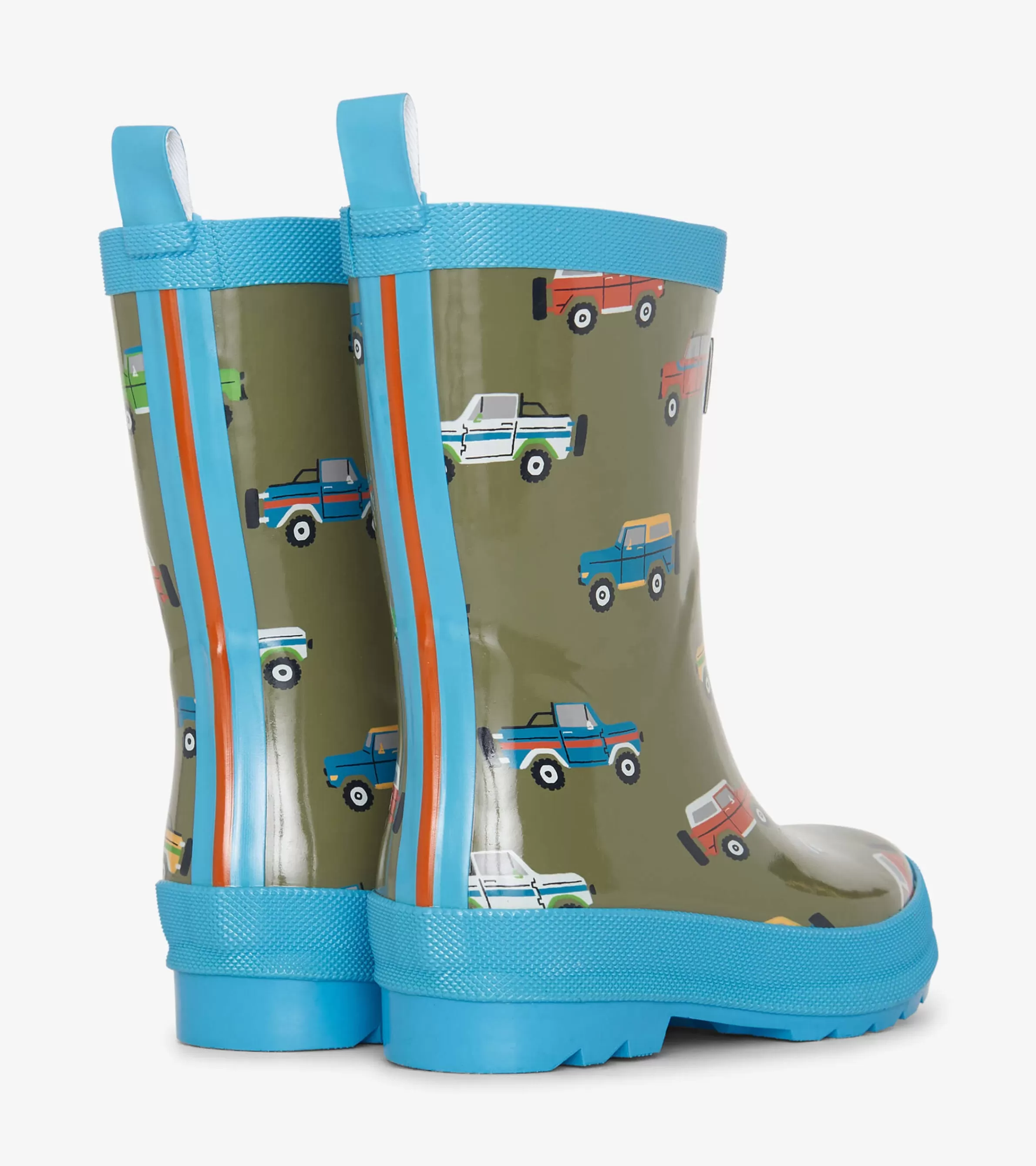 BOY Hatley Rainwear | Rainwear*Boys Off Roading Shiny Rain Boots