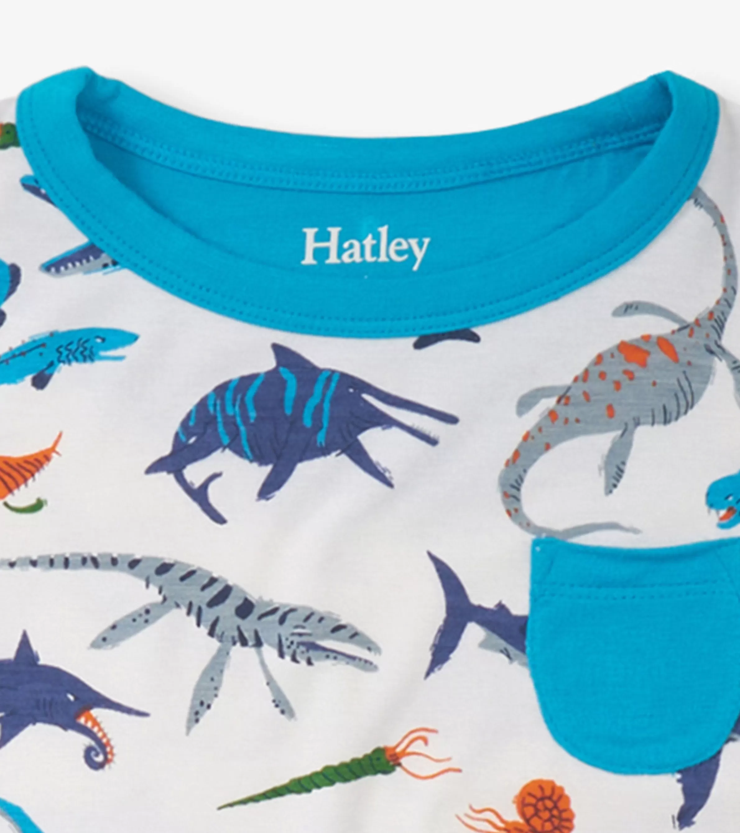 BOY Hatley Sleepwear | Sleepwear*Boys Prehistoric Marine Bamboo Short Pajama Set