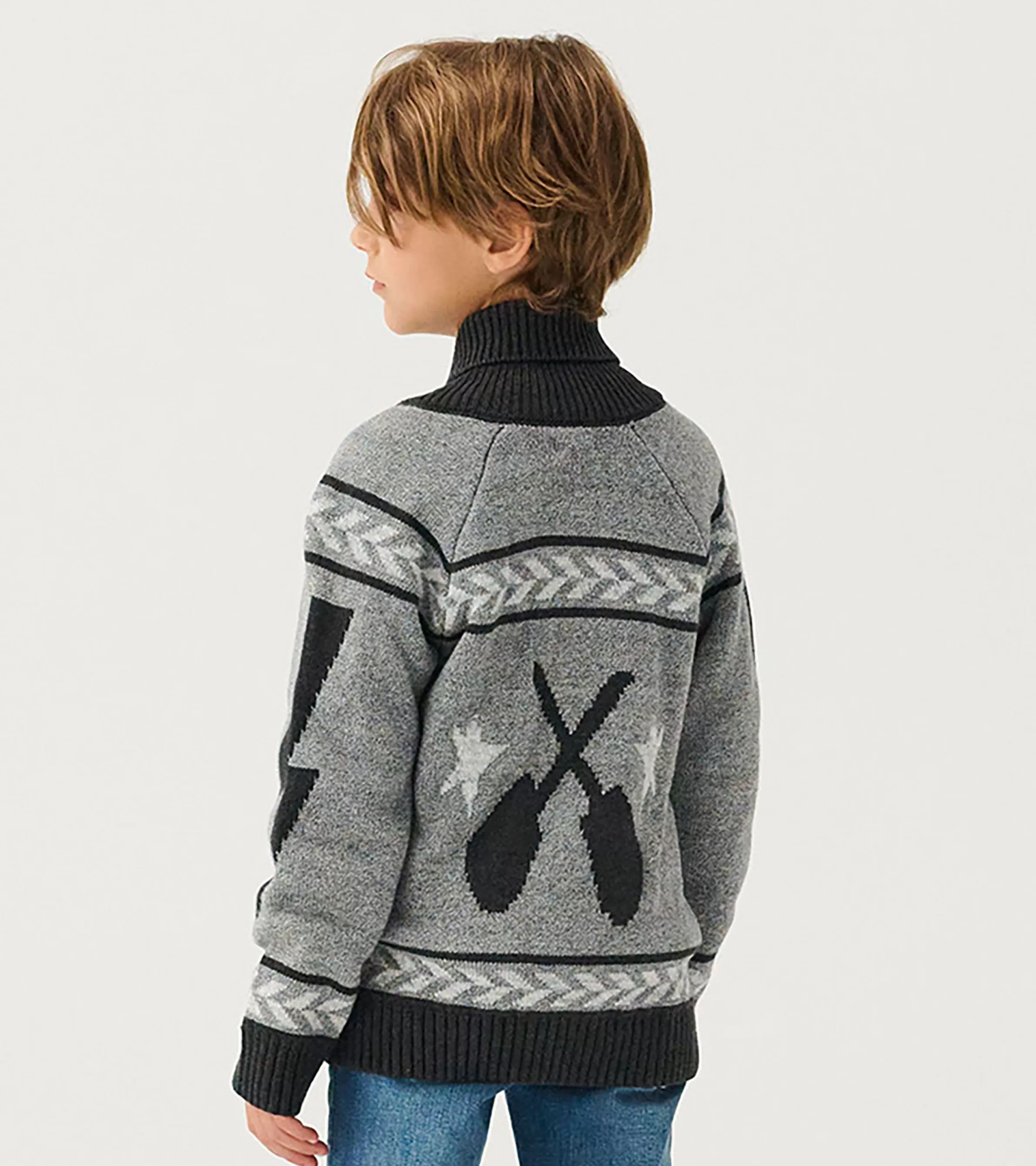 BOY Hatley Sweaters*Boys Rock & Roll Shawl Collar Cardigan