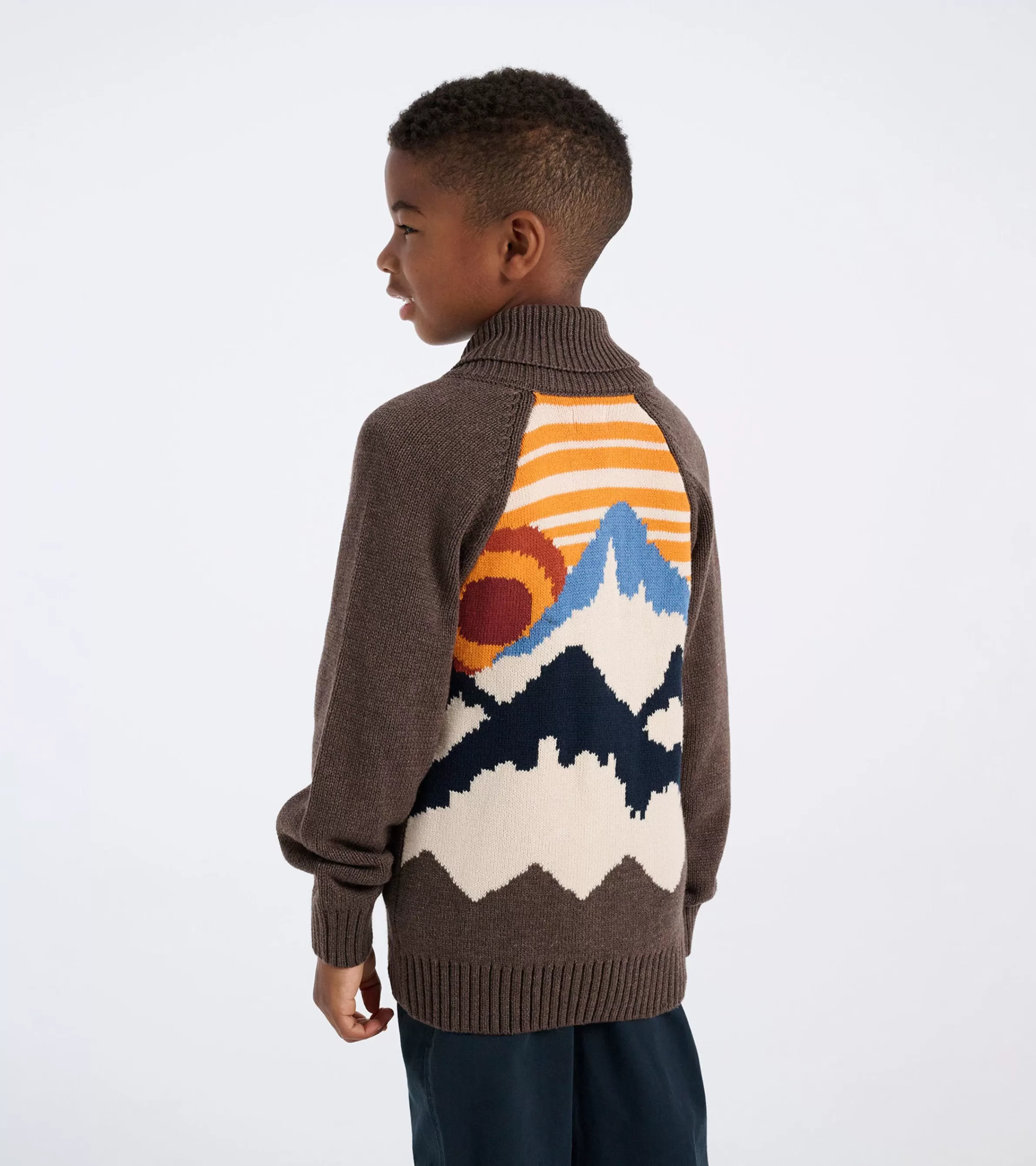 BOY Hatley Sweaters*Boys Rocky Mountain Shawl Collar Cardigan