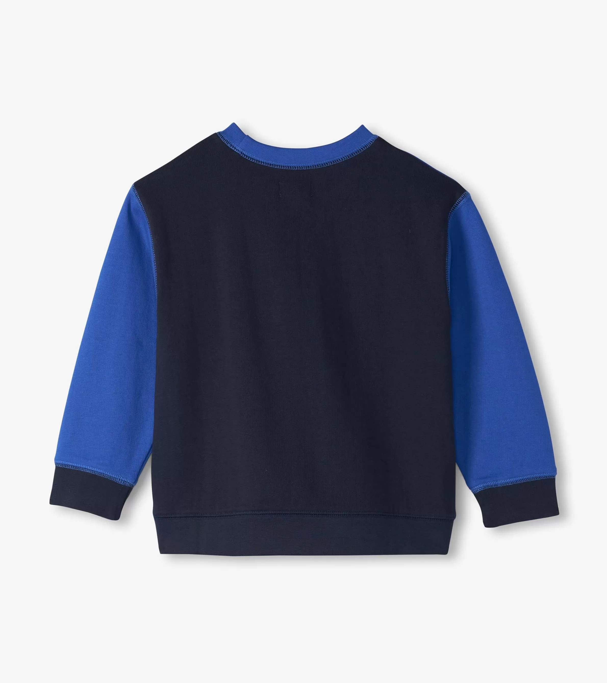 BOY Hatley Sweaters*Boys Salute Striped Panel Sweatshirt