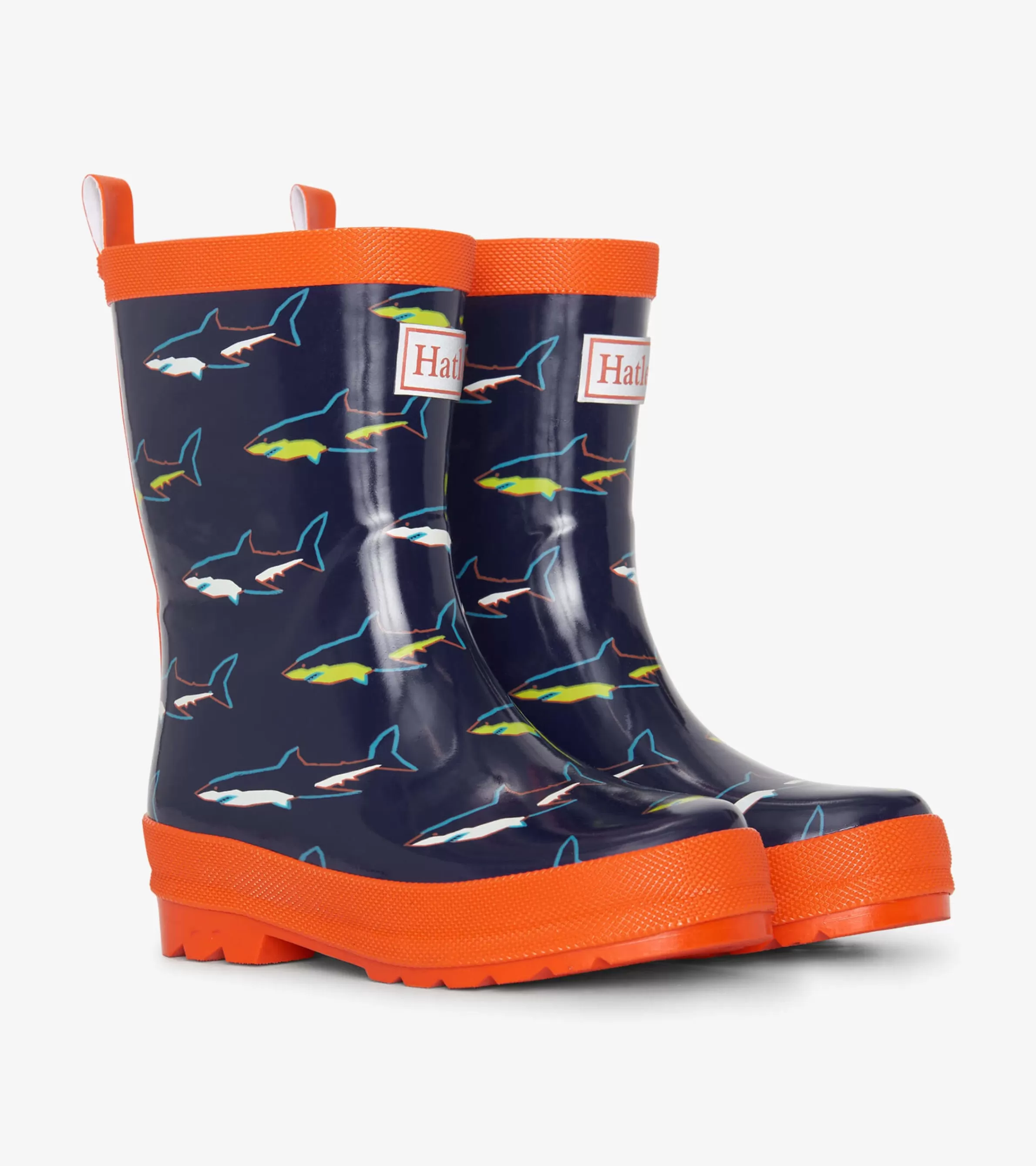 BOY Hatley Rainwear | Rainwear*Boys Shark Shiny Rain Boots