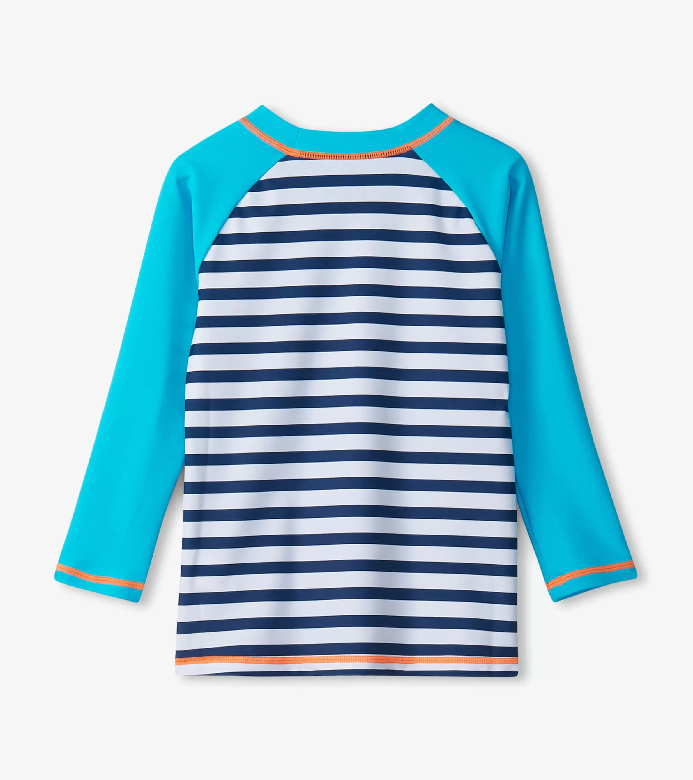 BOY Hatley Swimwear | Swimwear*Boys Shark Stripes Long Sleeve Rashguard