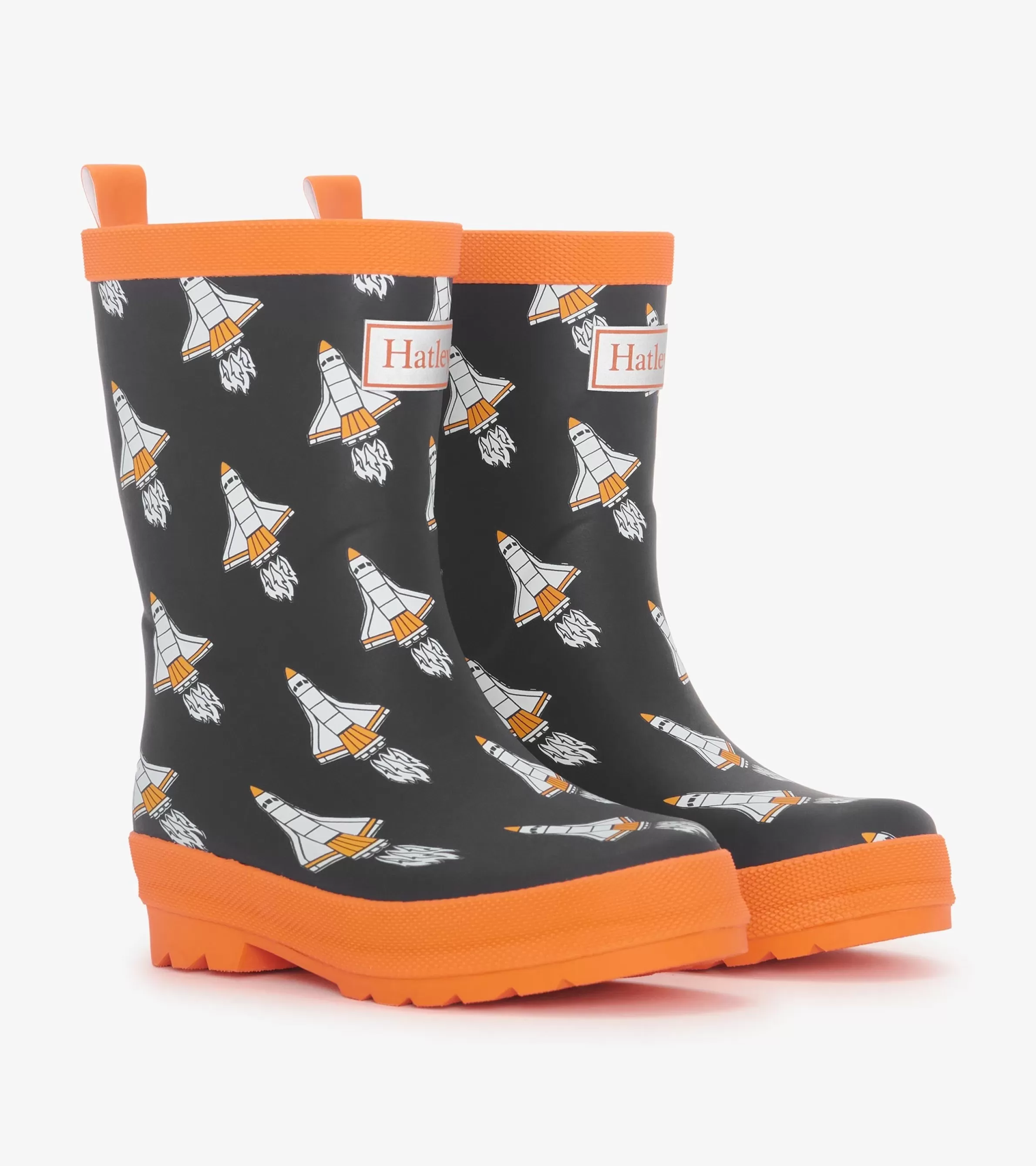 BOY Hatley Rainwear | Rainwear*Boys Space Shuttles Matte Rain Boots