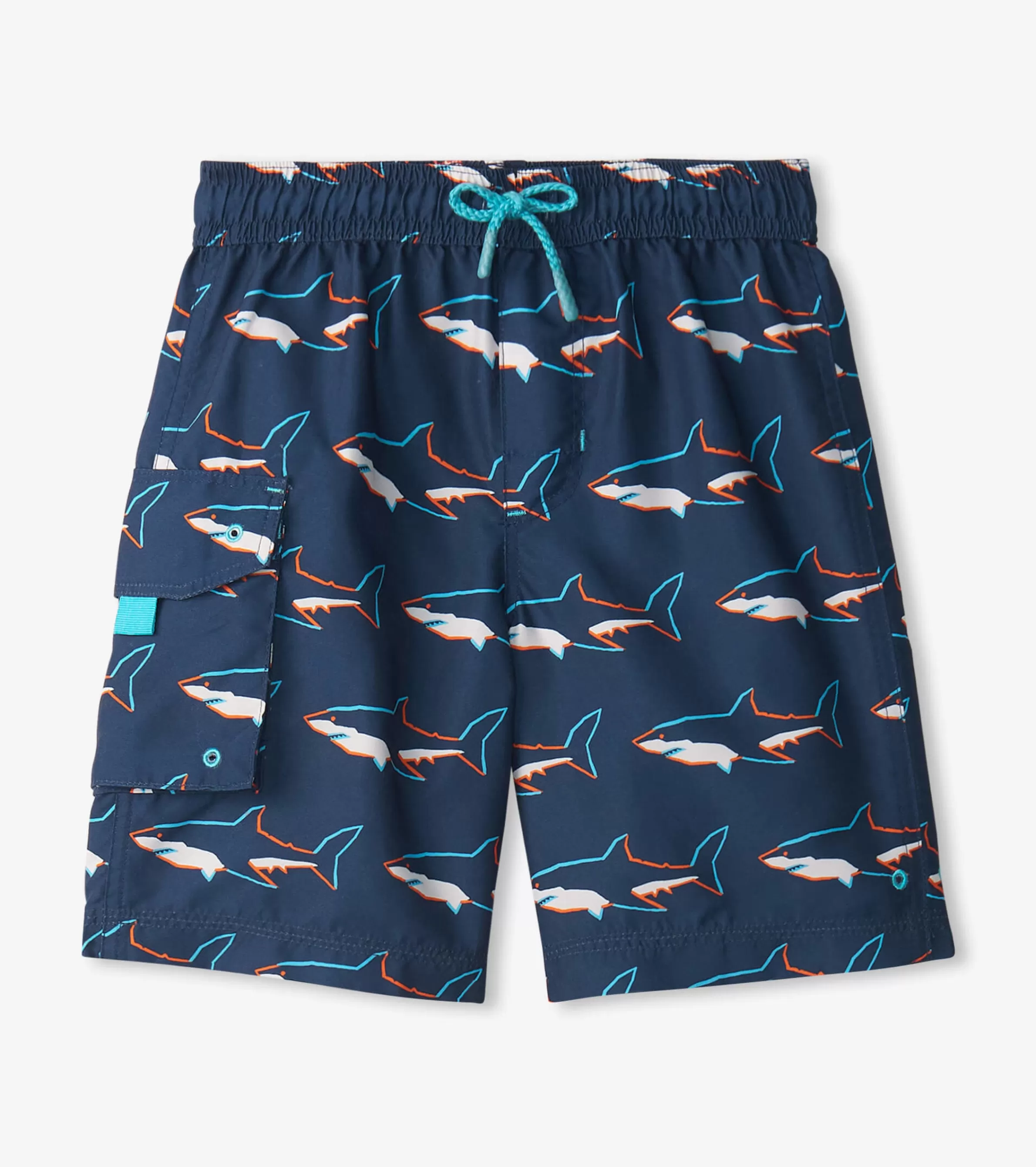 BOY Hatley Swimwear | Swimwear*Boys Swimming Sharks Board Shorts