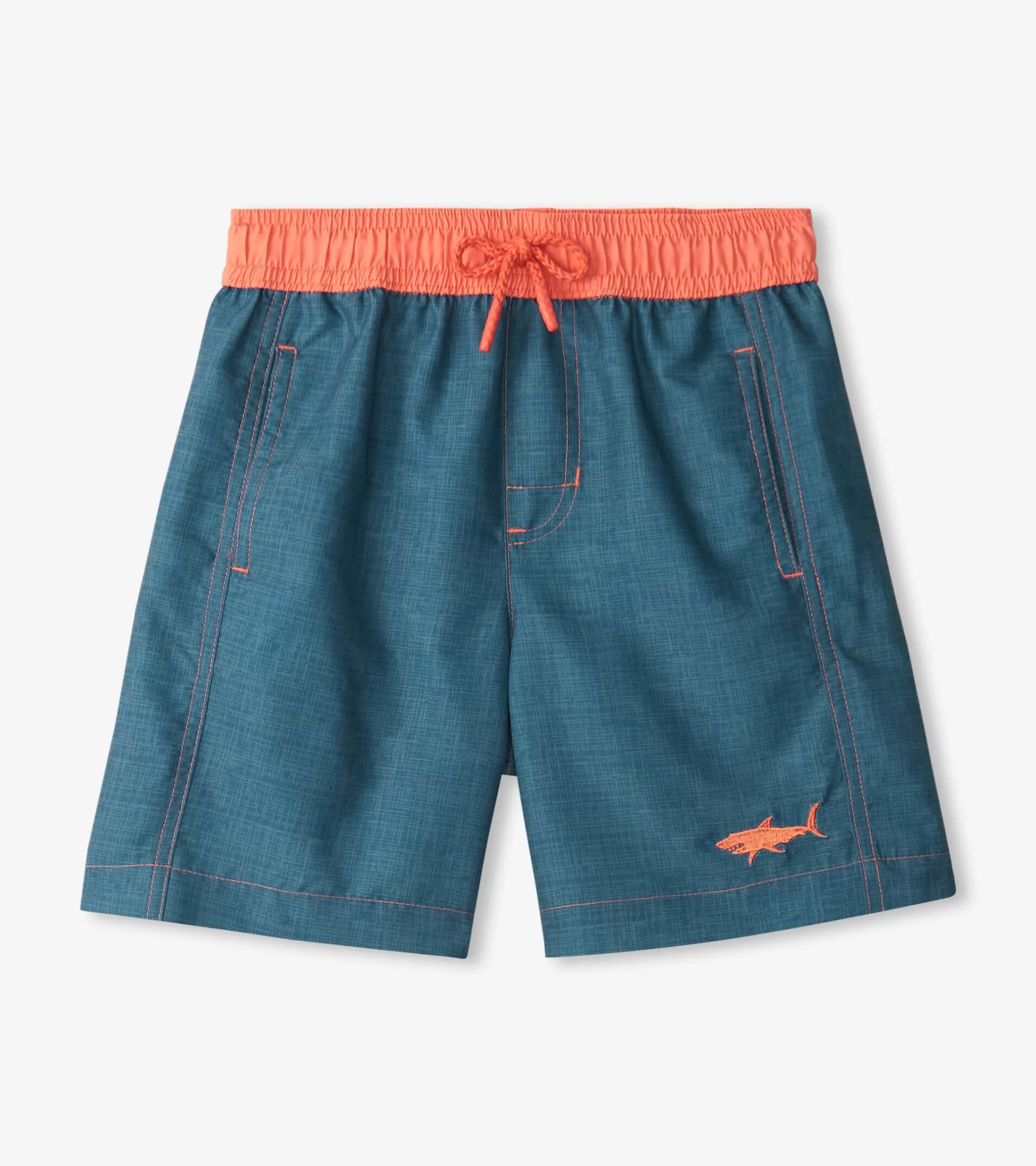 BOY Hatley Swimwear | Swimwear*Boys Textured Shark Swim Trunks