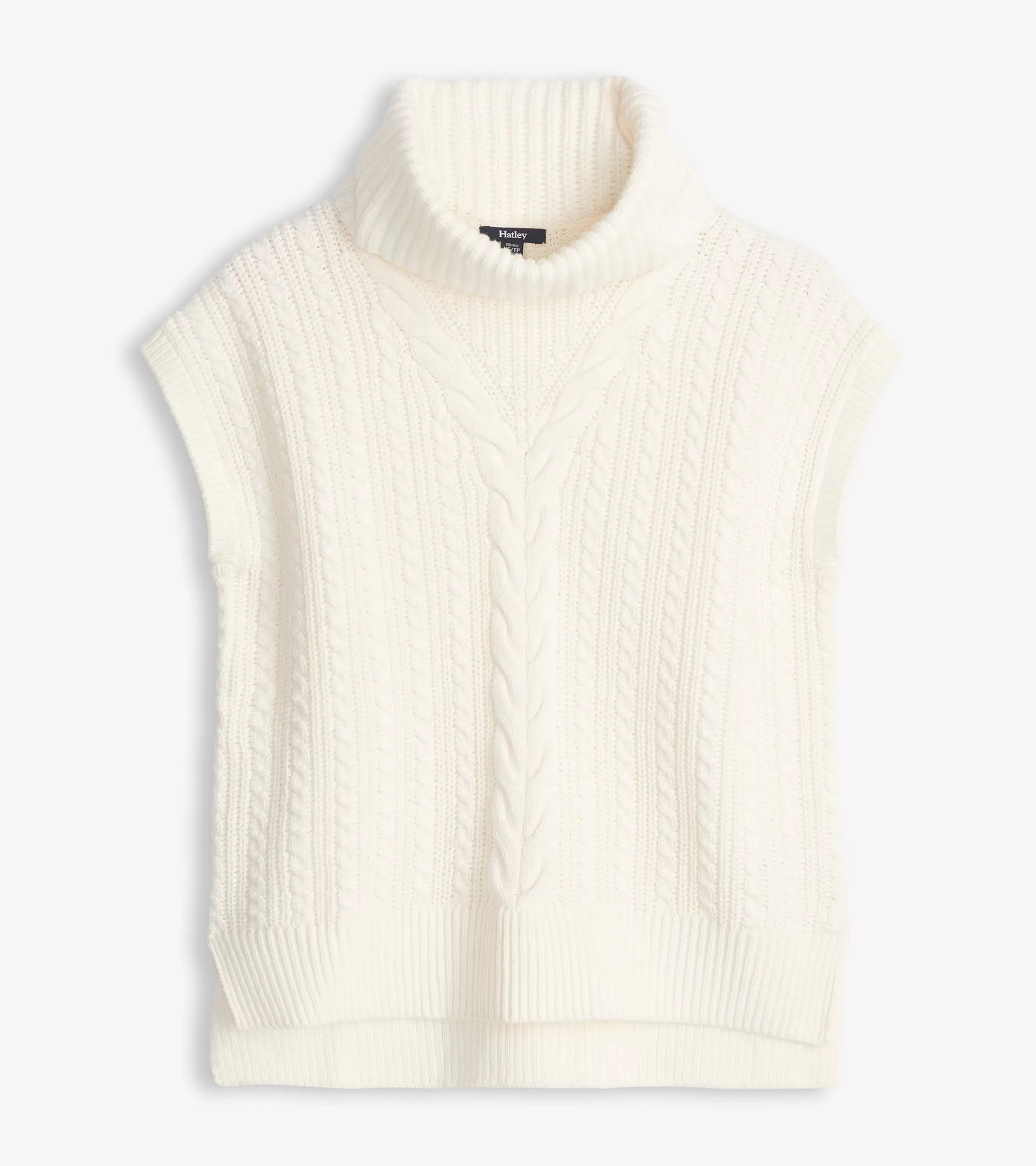 Women Hatley Sweaters | Tops*Cable Knit Vest - Winter White