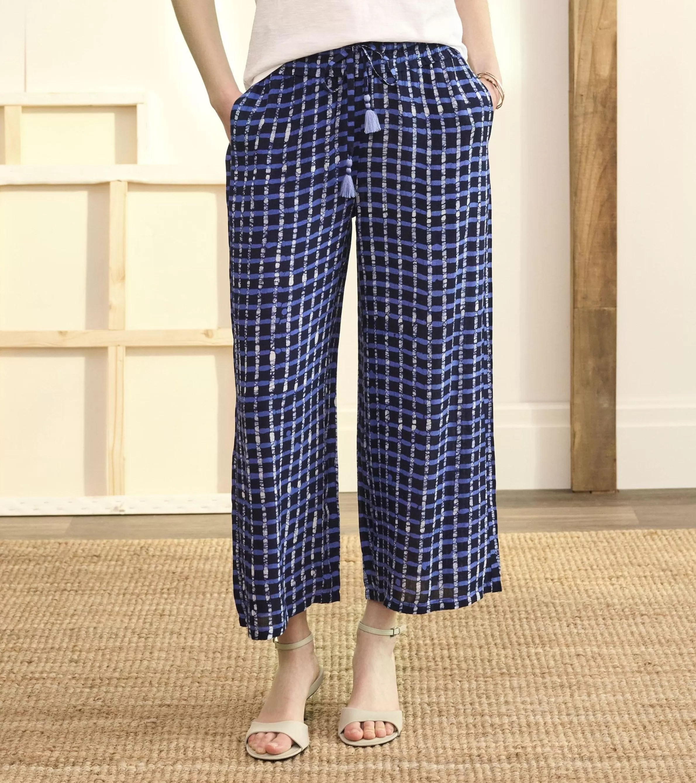 Women Hatley Bottoms*Cassie Pants - Painted Plaid