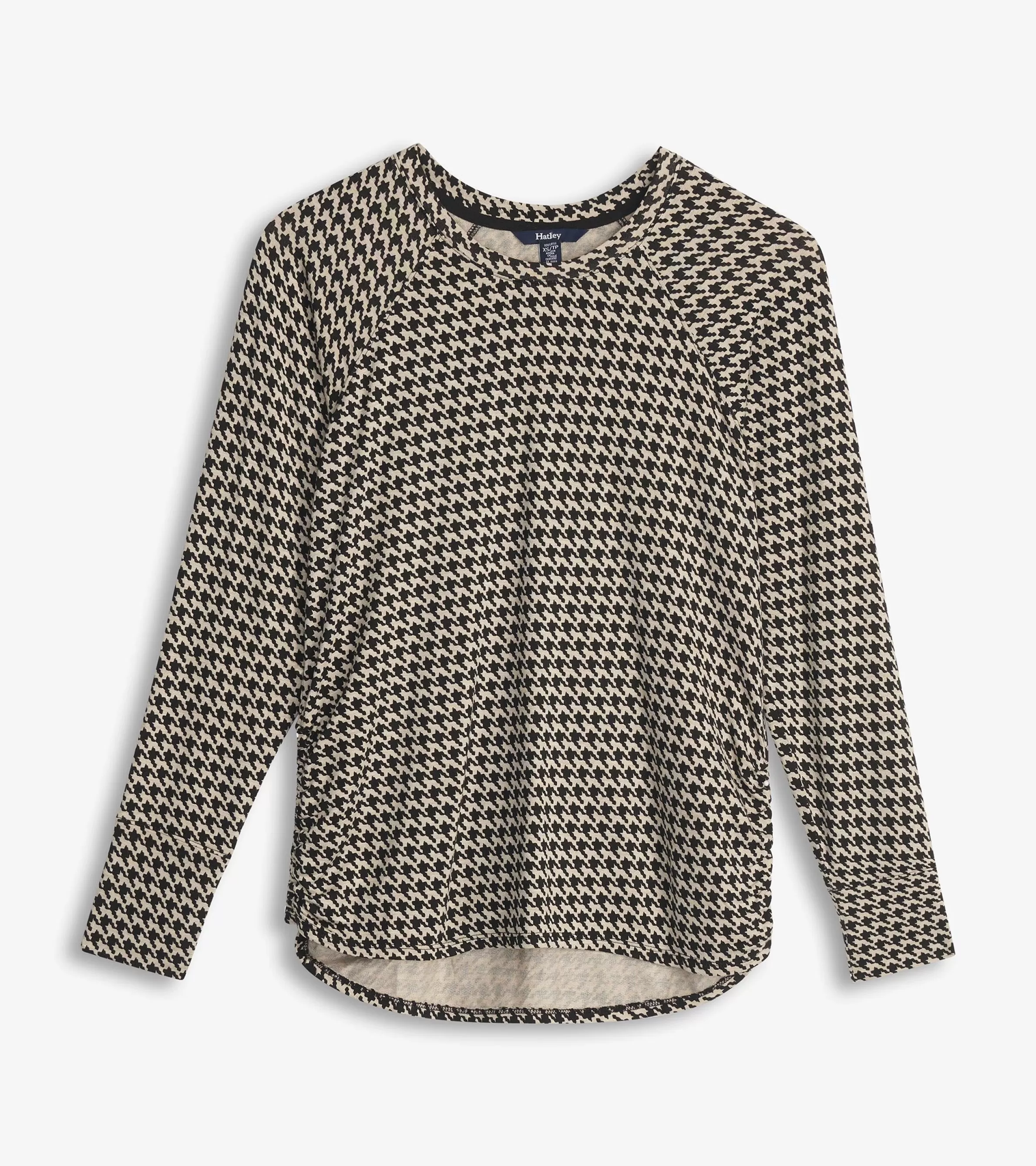 Women Hatley Tops*Chantel Pullover - Houndstooth