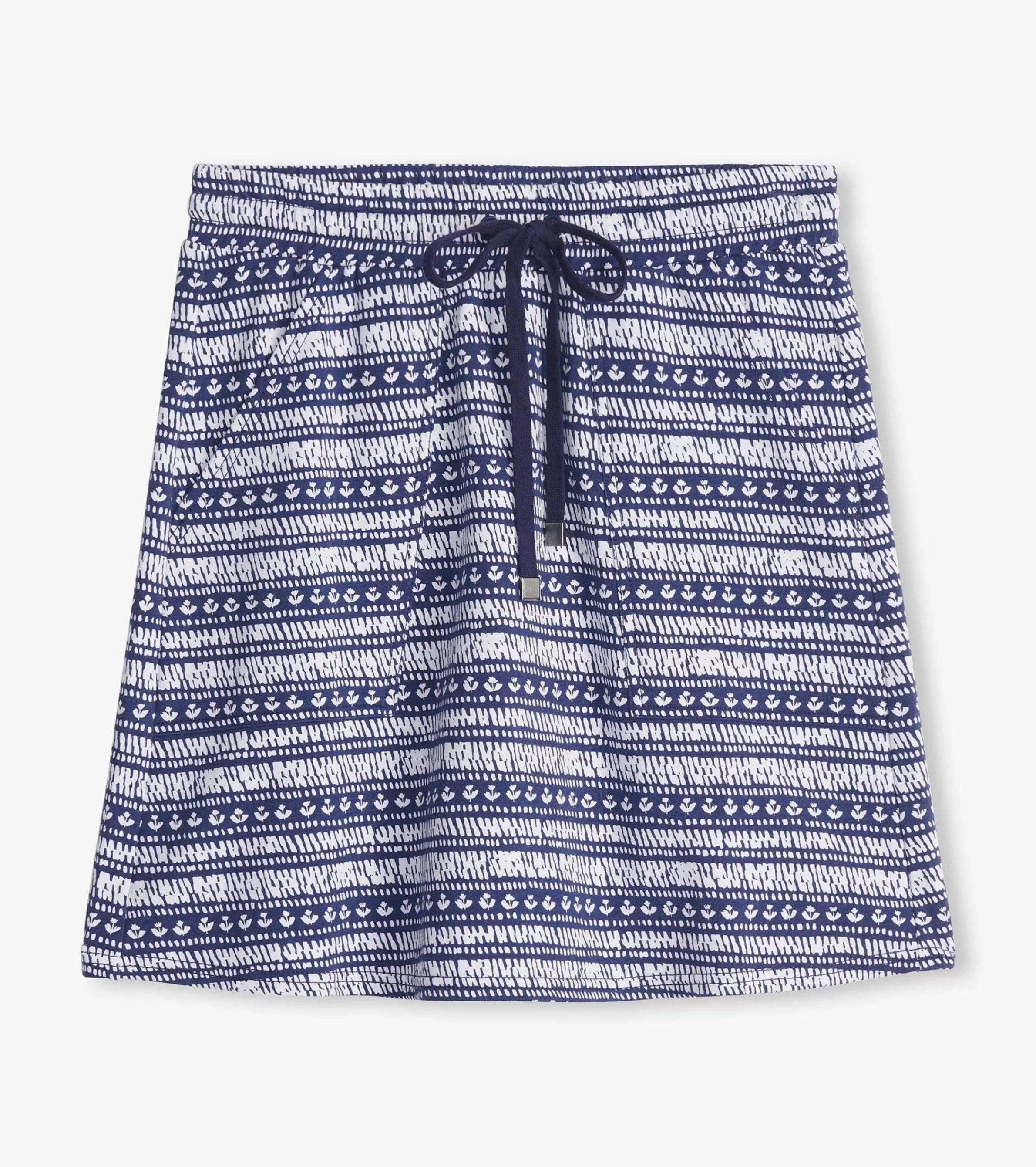 Women Hatley Bottoms*Christine Skirt - Blue Brush Stripes