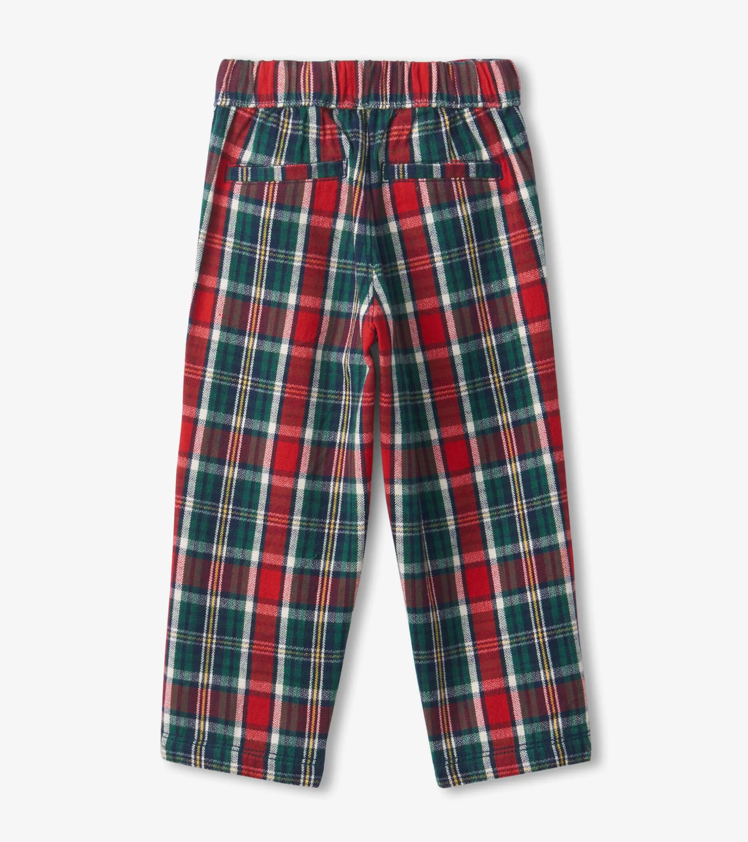 Hatley Bottoms*Christmas Plaid Straight Leg Pants