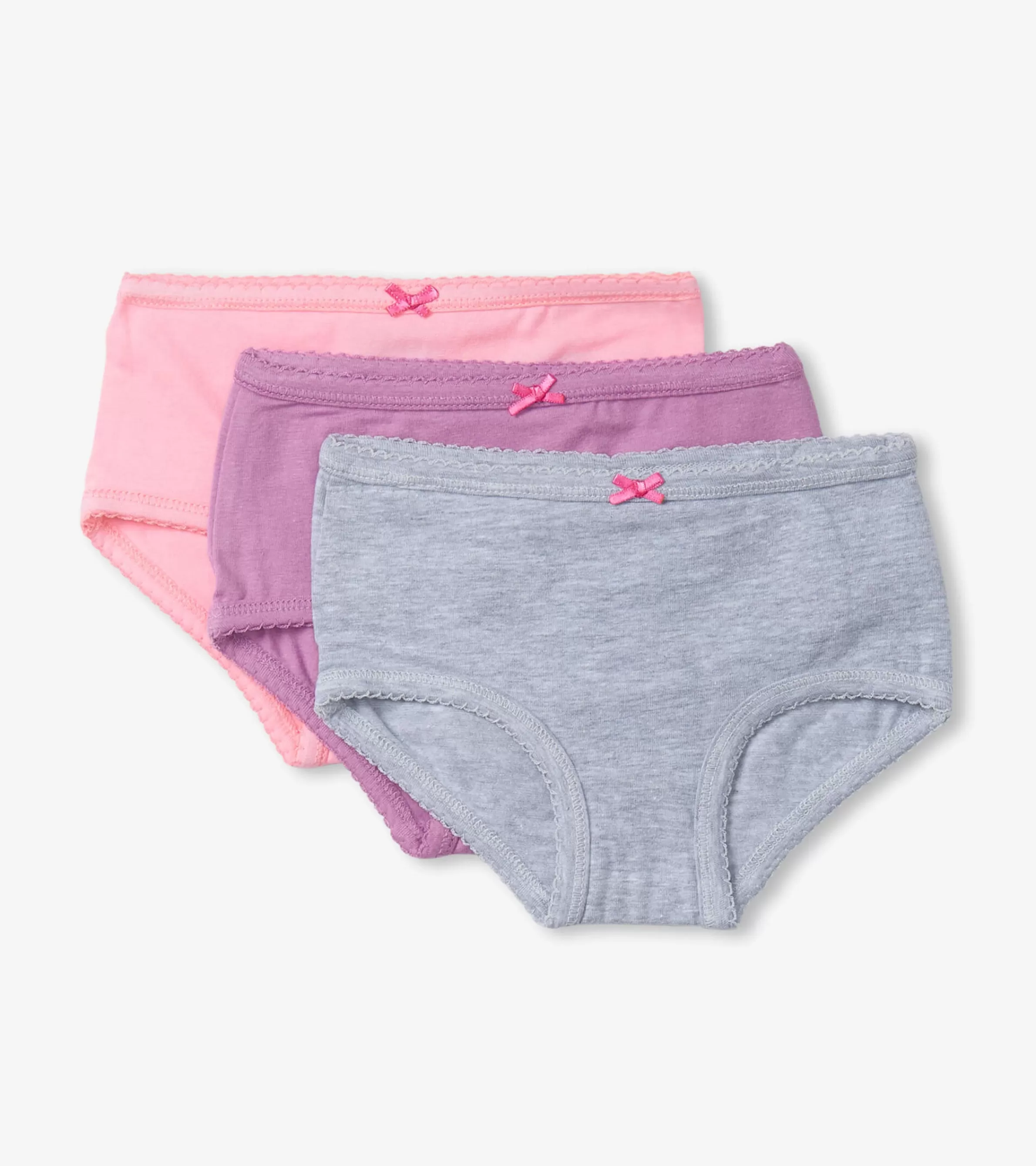 Hatley Underwear | Accessories*Classic Solids Girls Hipster Underwear 3 Pack