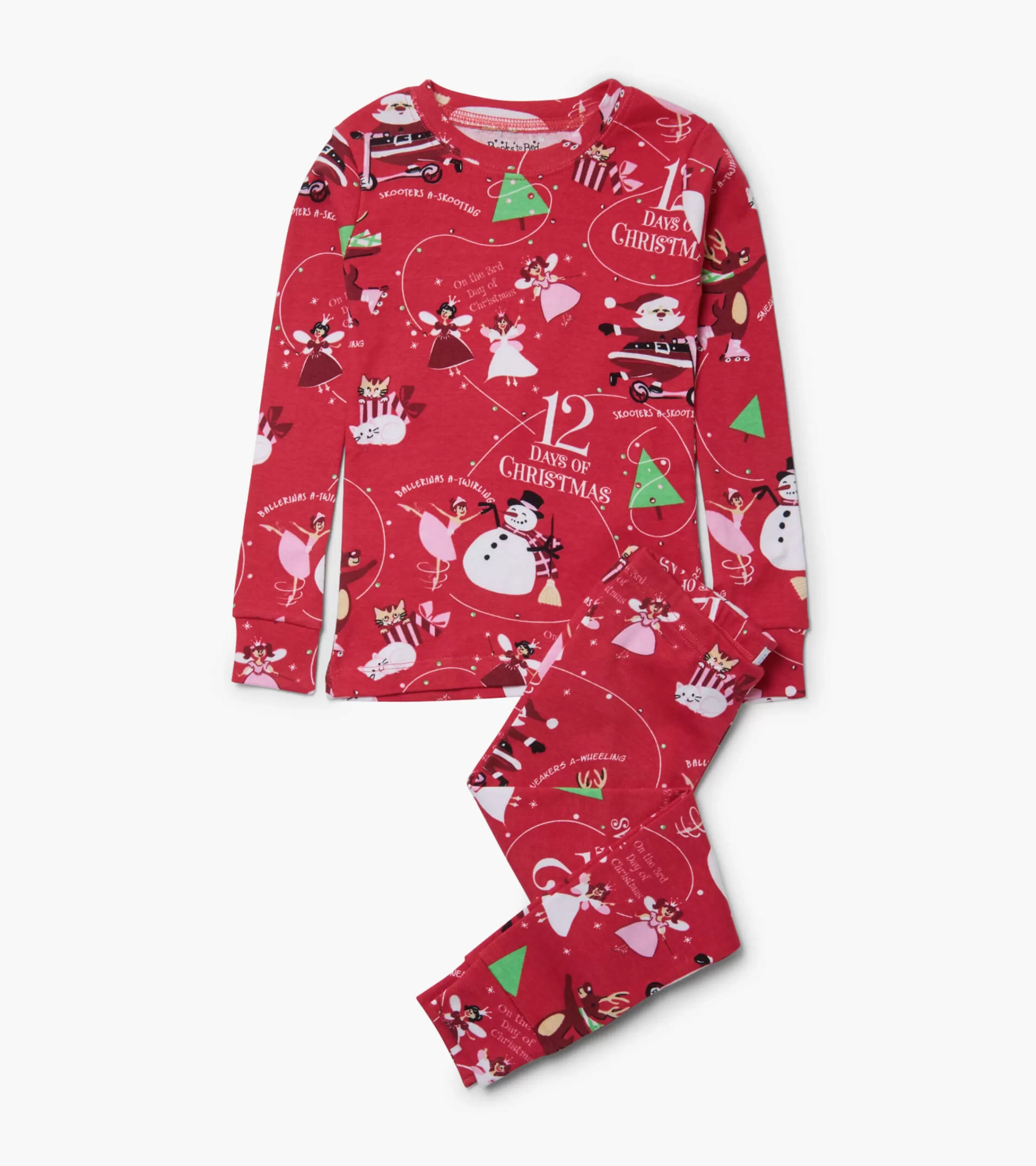 Hatley Sleepwear | Sleepwear*12 Days Of Christmas Book and Red Pajama Set