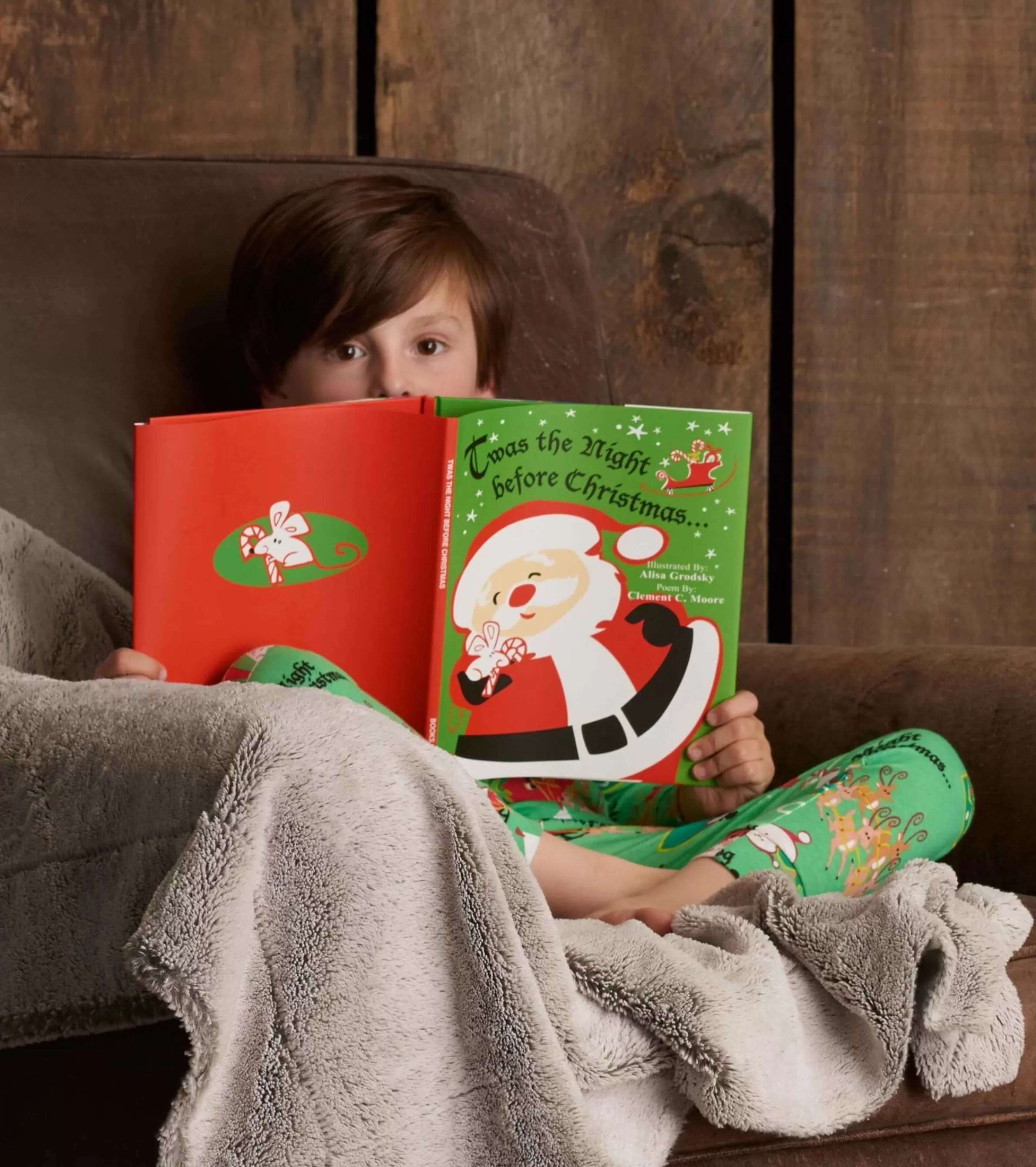 BOY Hatley Sleepwear | Sleepwear*12 Days of Christmas Green Pajama Set