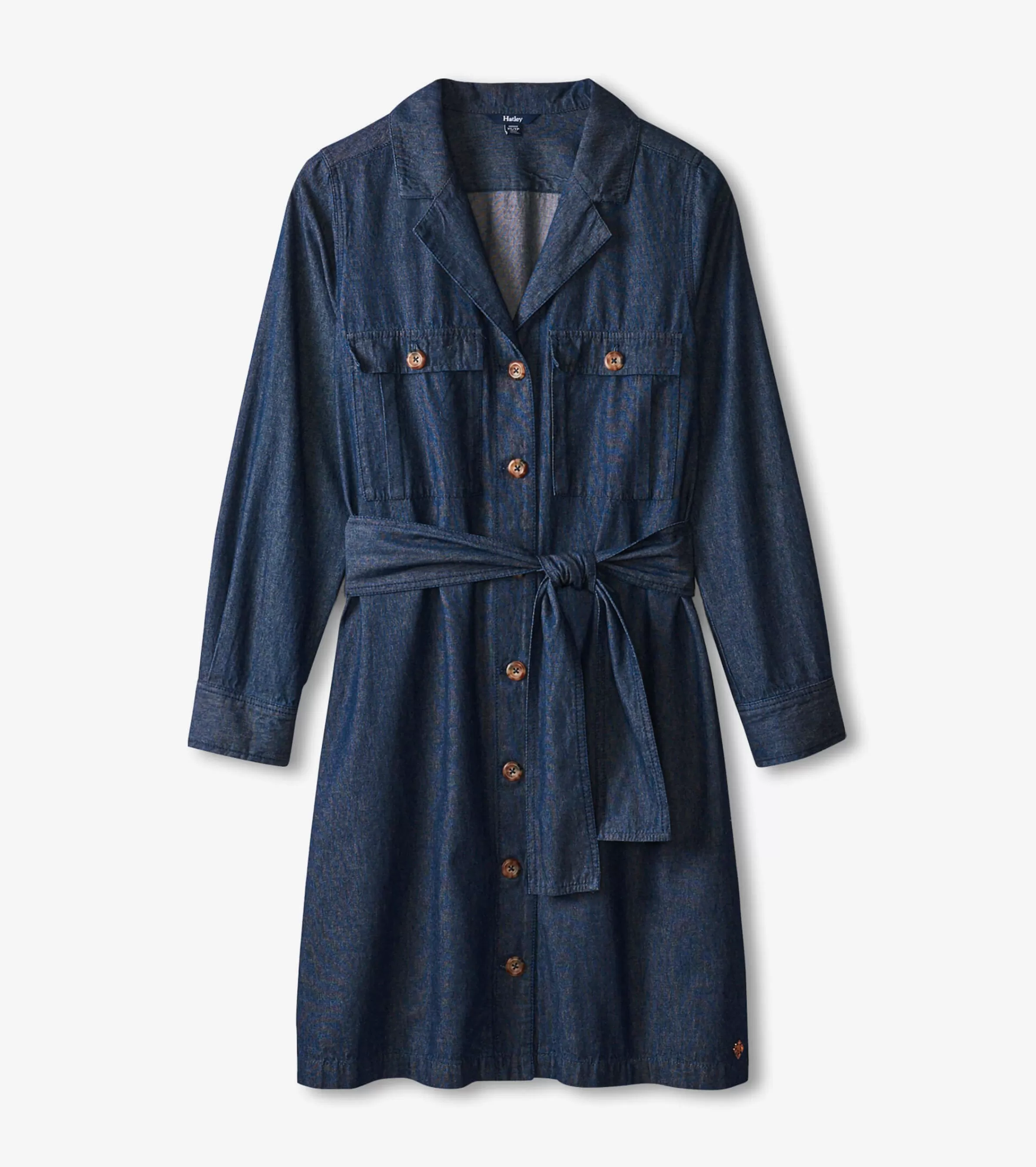 Women Hatley Dresses | Tops*Denim Shirt Dress - Dark Wash