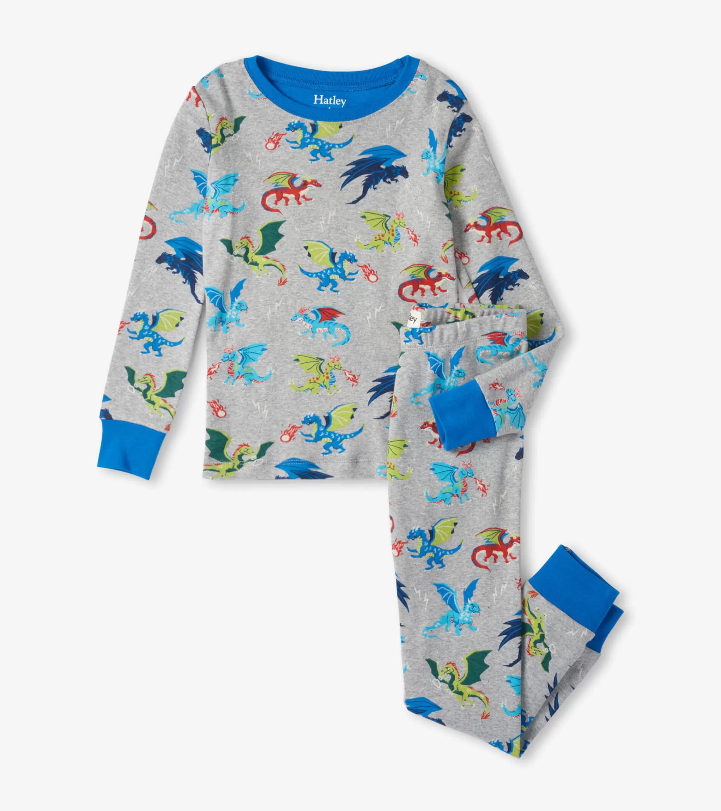 BOY Hatley Sleepwear | Sleepwear*Dragon Realm Kids Organic Cotton Pajama Set