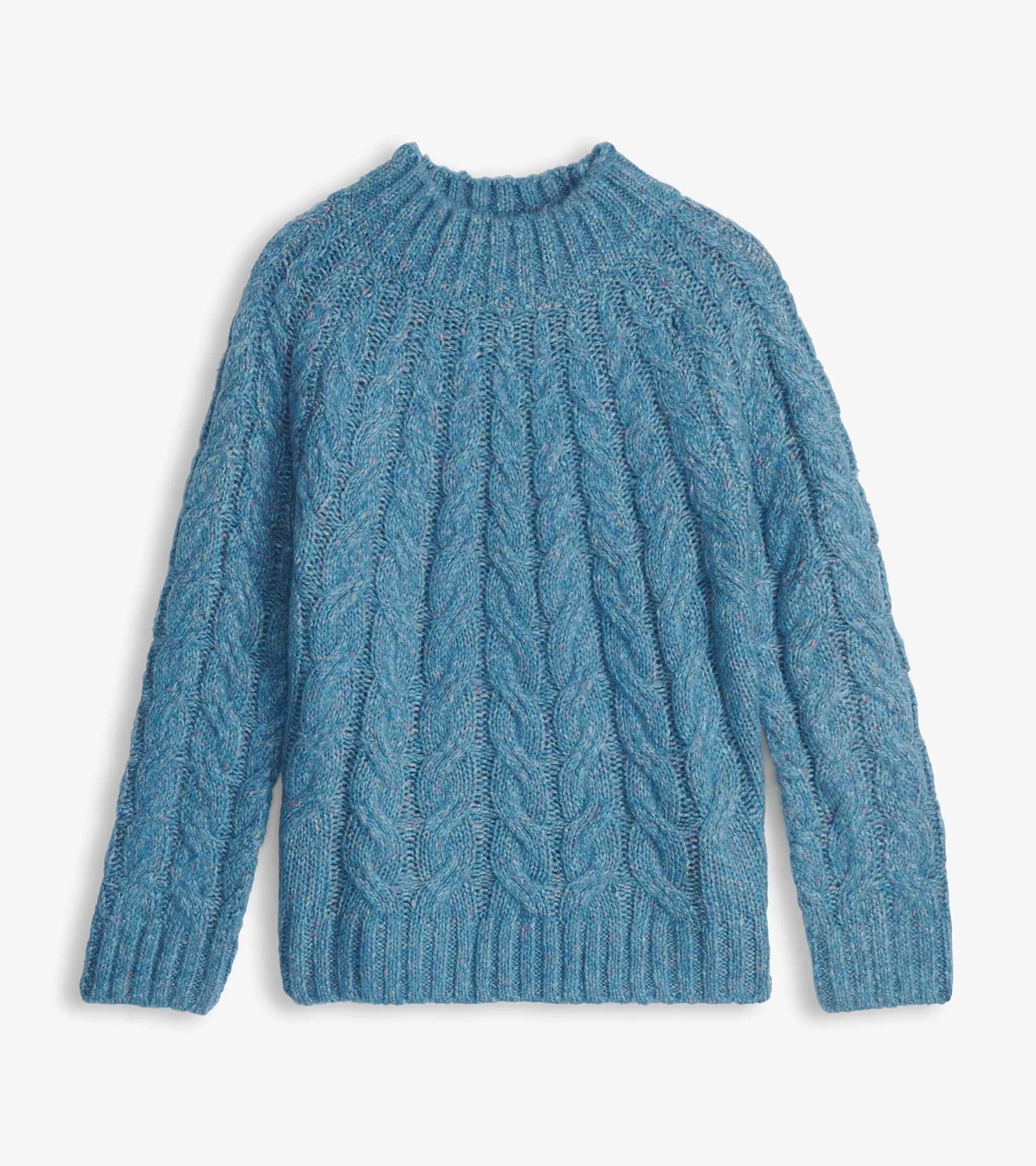 Women Hatley Sweaters*Dylan Cable Knit Sweater - Blue Heather