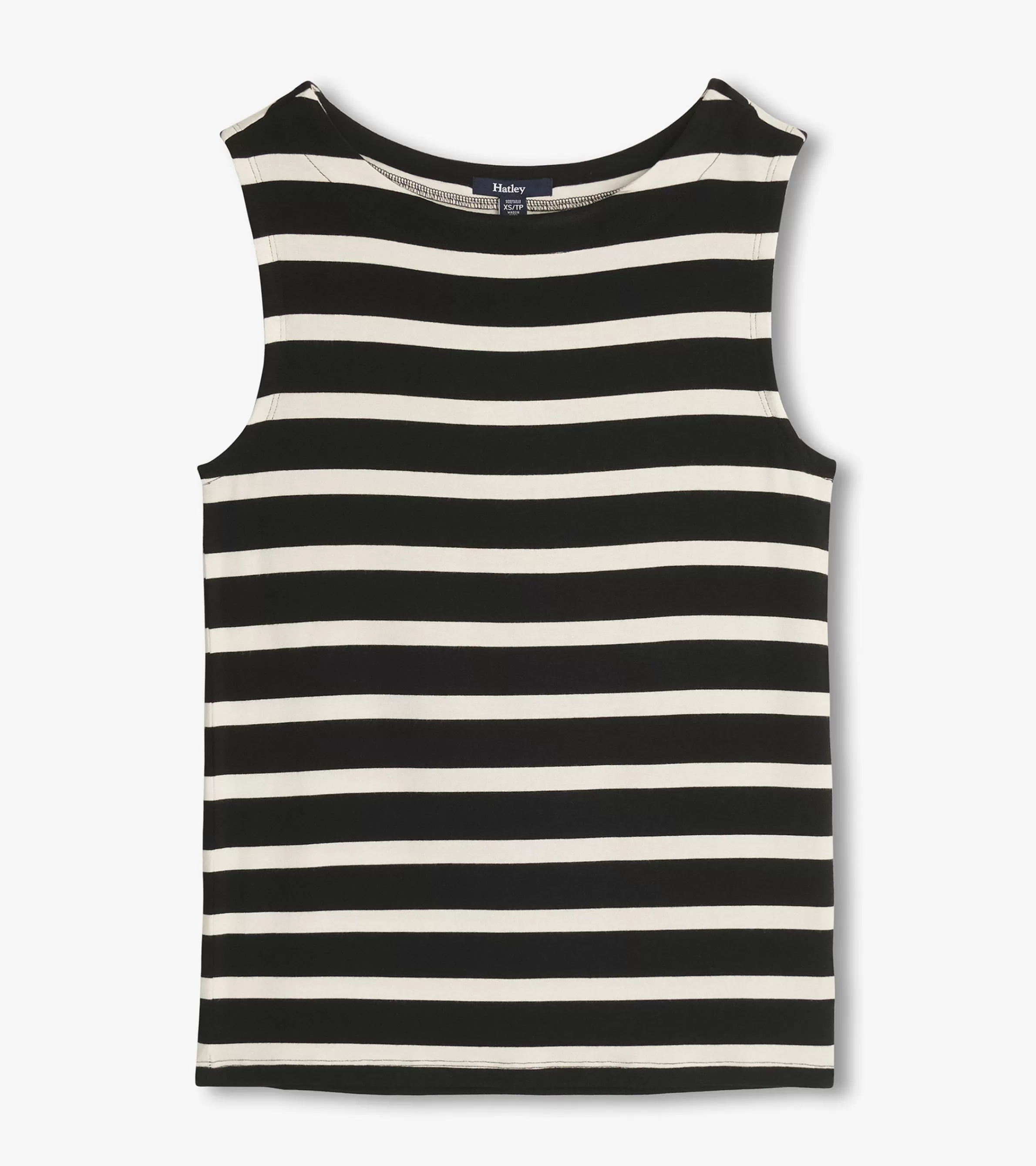 Women Hatley Tops*Everyday Tank - Caviar Stripes