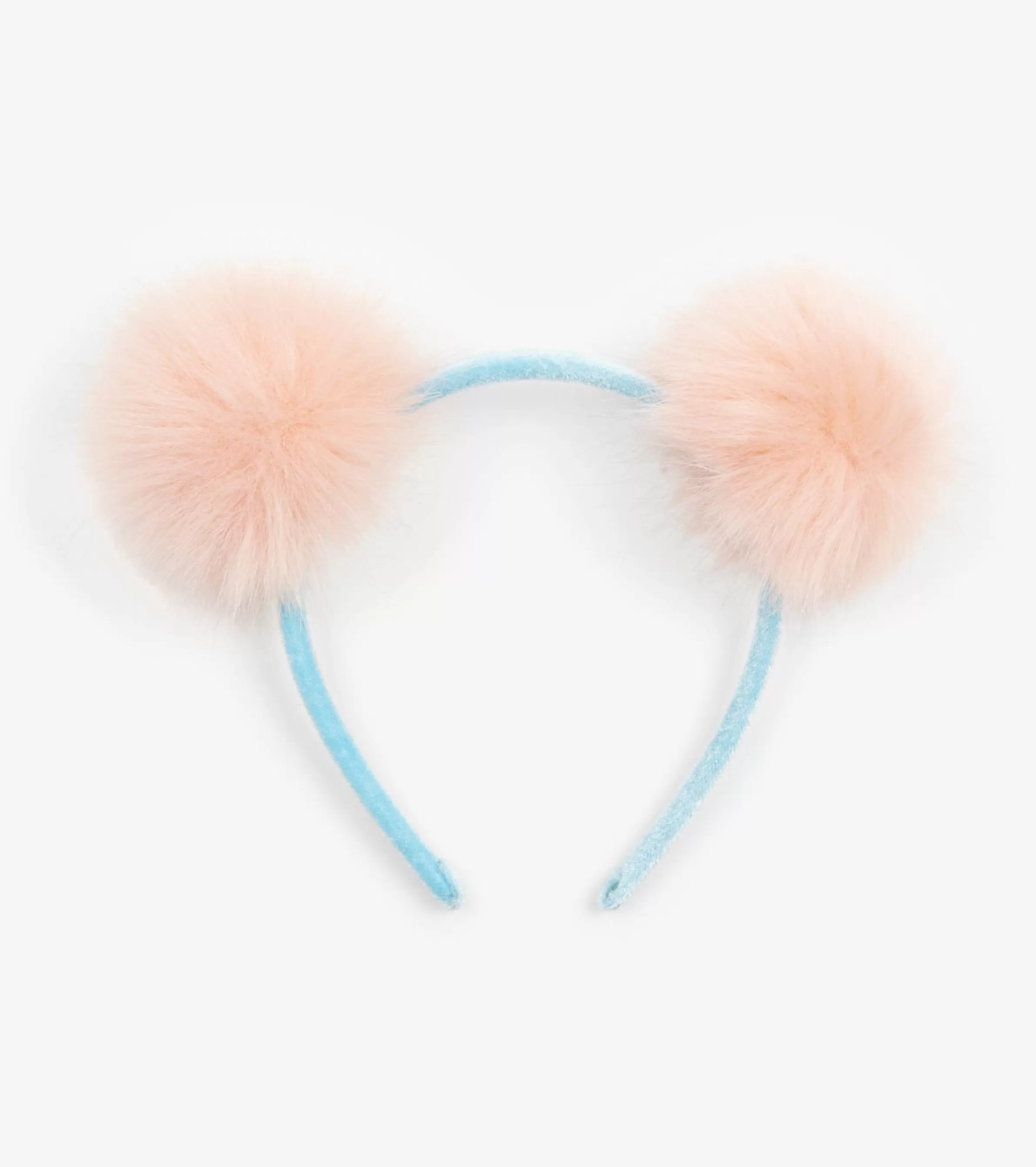 Hatley Accessories*Fluffy Pink Pom Poms Headband