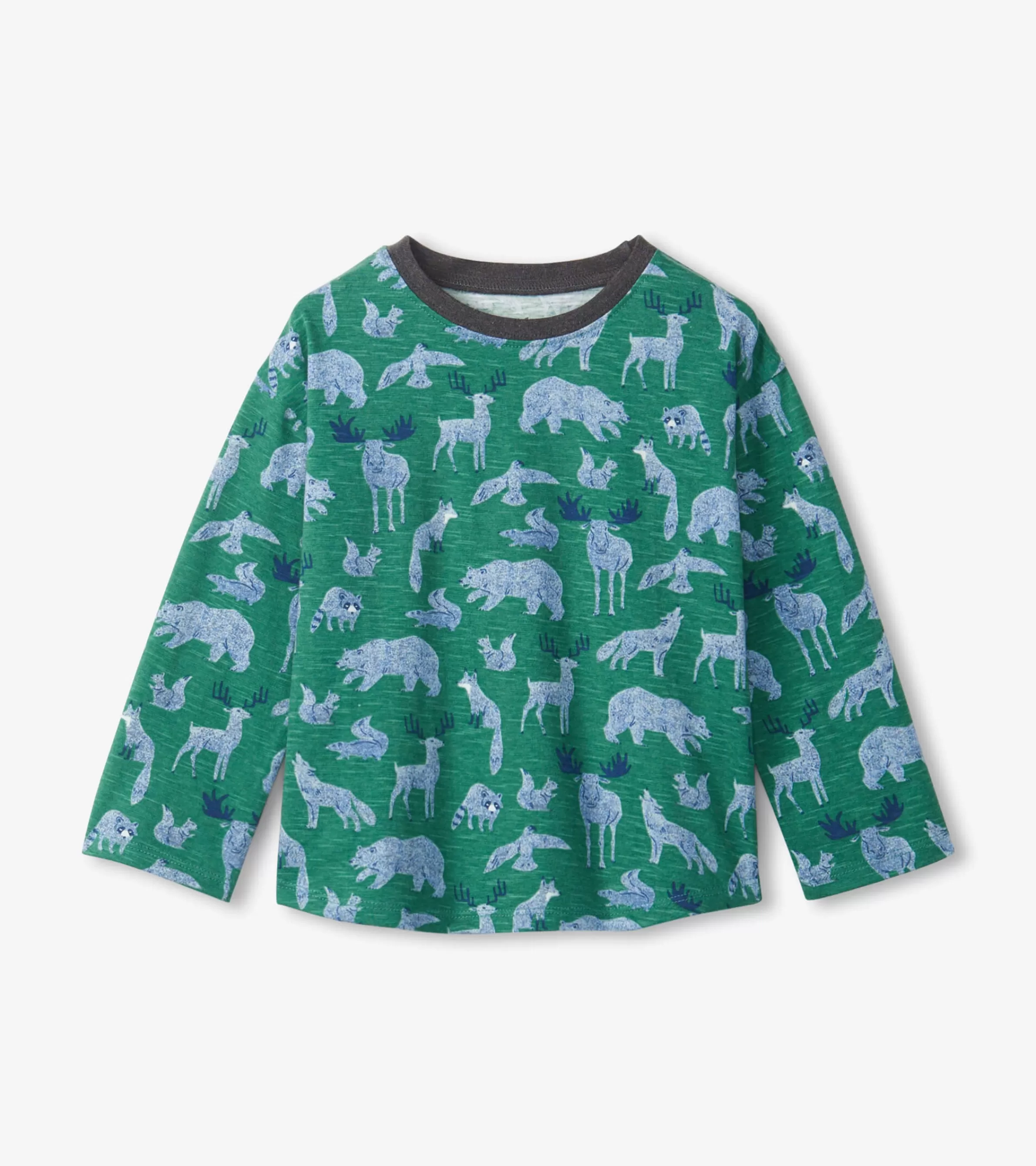 Hatley Tops*Forest Animals Long Sleeve T-Shirt