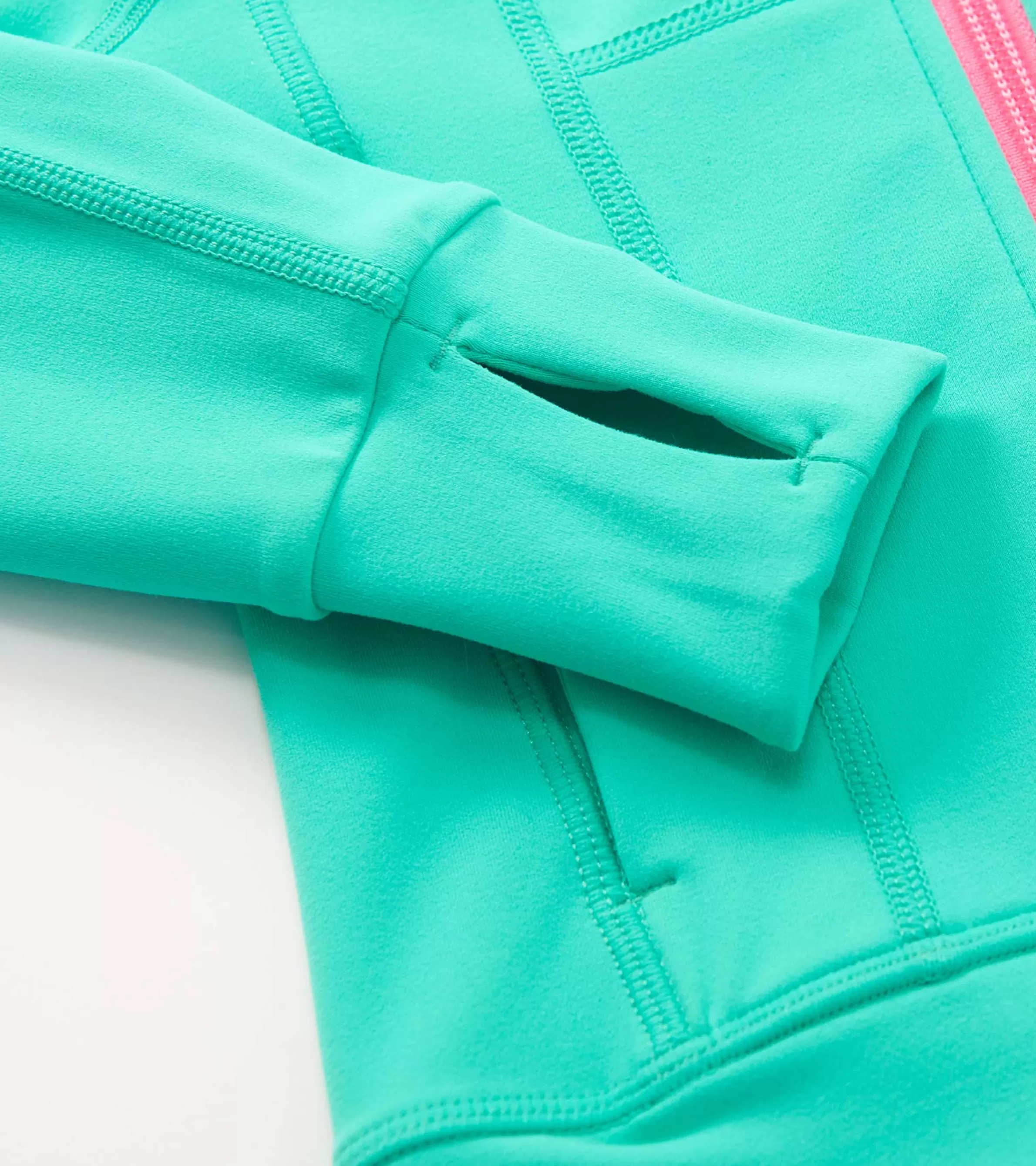 Hatley Sweaters*Girls Aqua Green Active Jacket