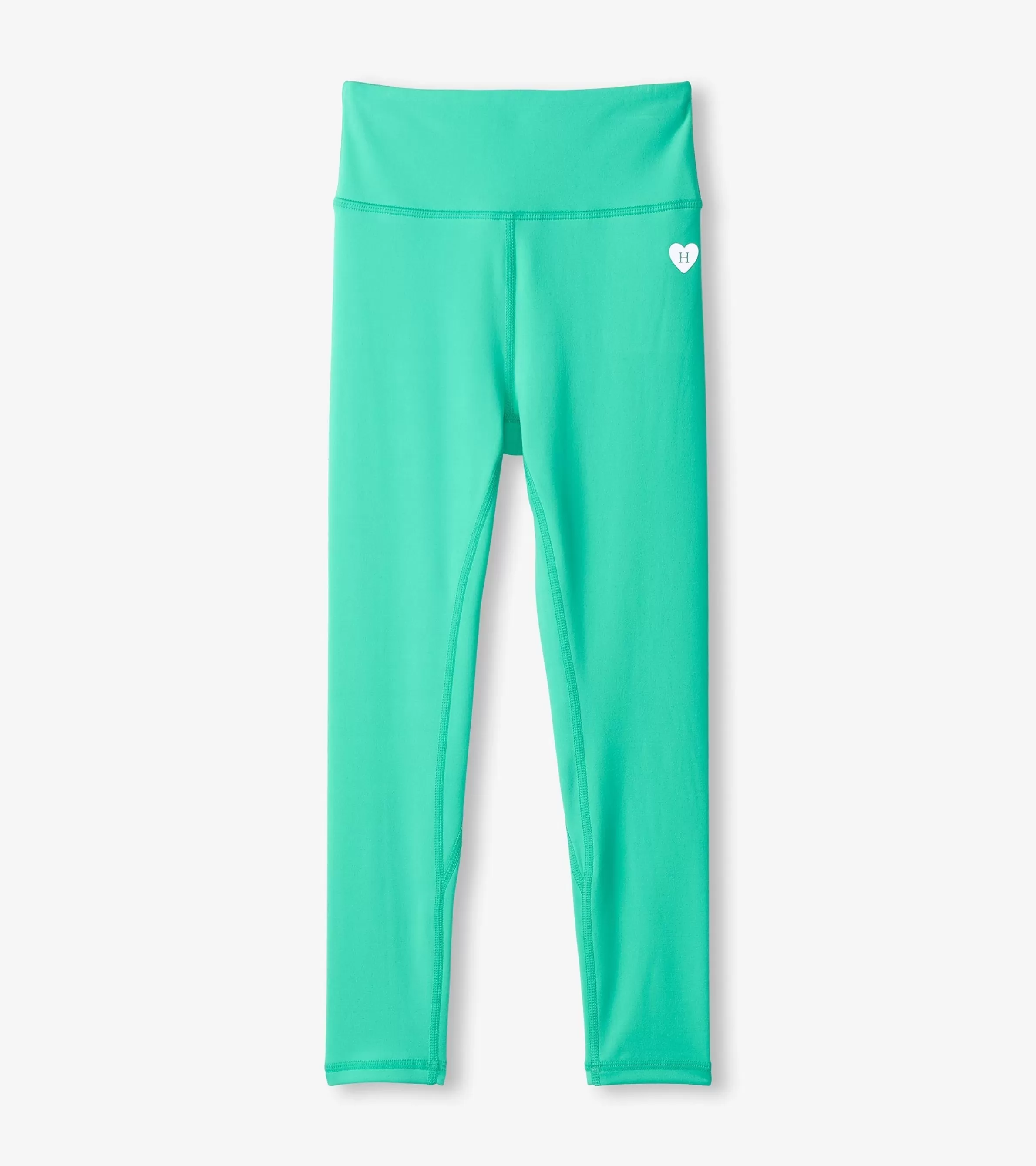 Hatley Bottoms*Girls Aqua Green Active Leggings