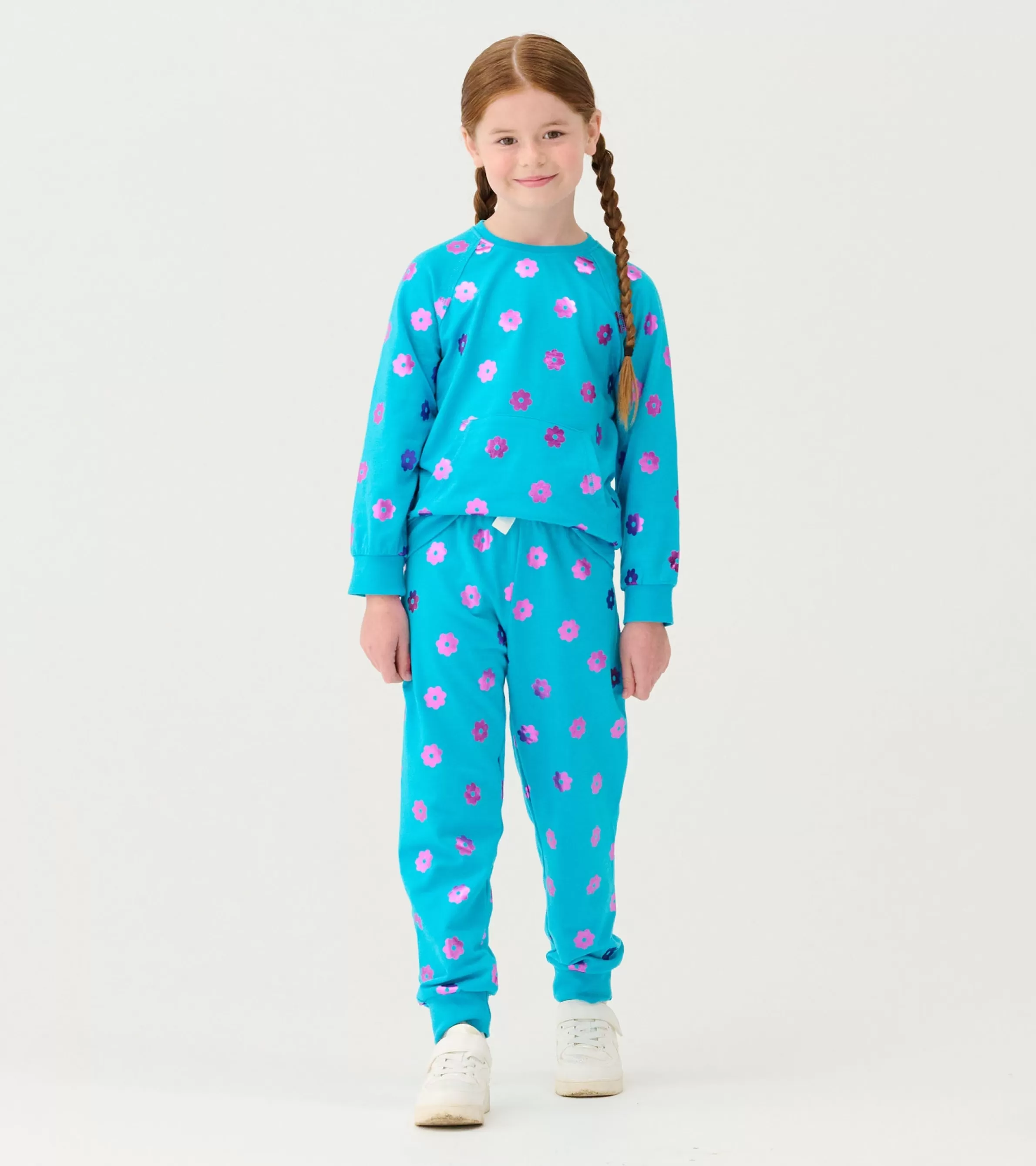 Hatley Bottoms*Girls Blossom Cuffed Track Pants