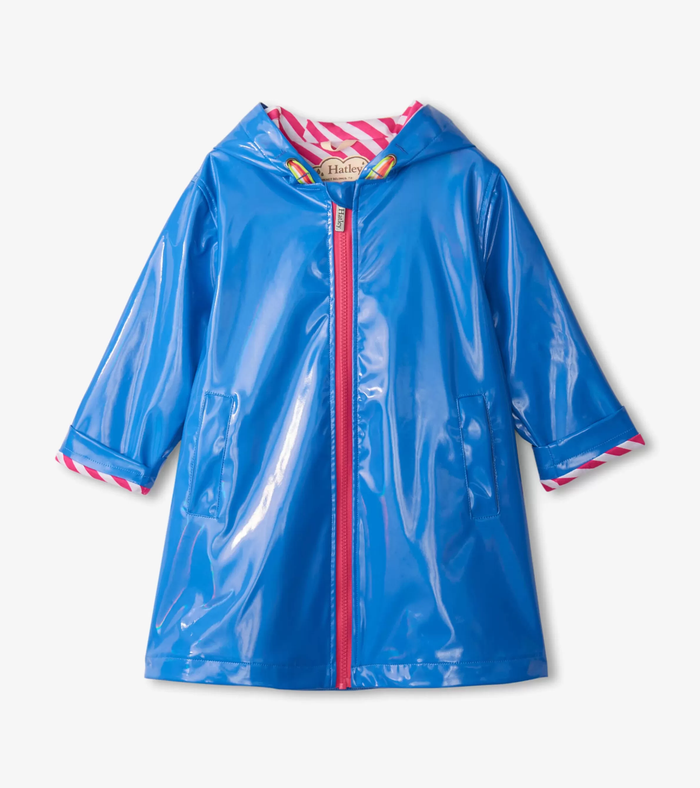 Hatley Rainwear | Rainwear*Girls Blue Glitter Swing Jacket