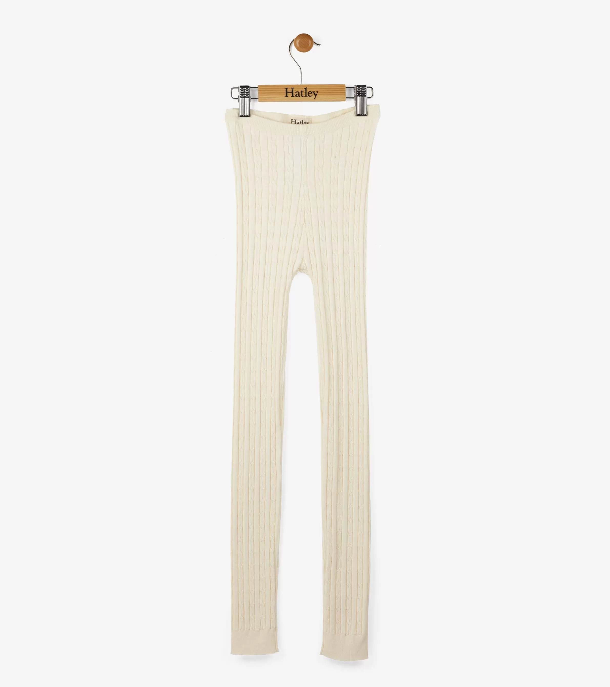 Hatley Bottoms*Girls Cream Cable Knit Tights