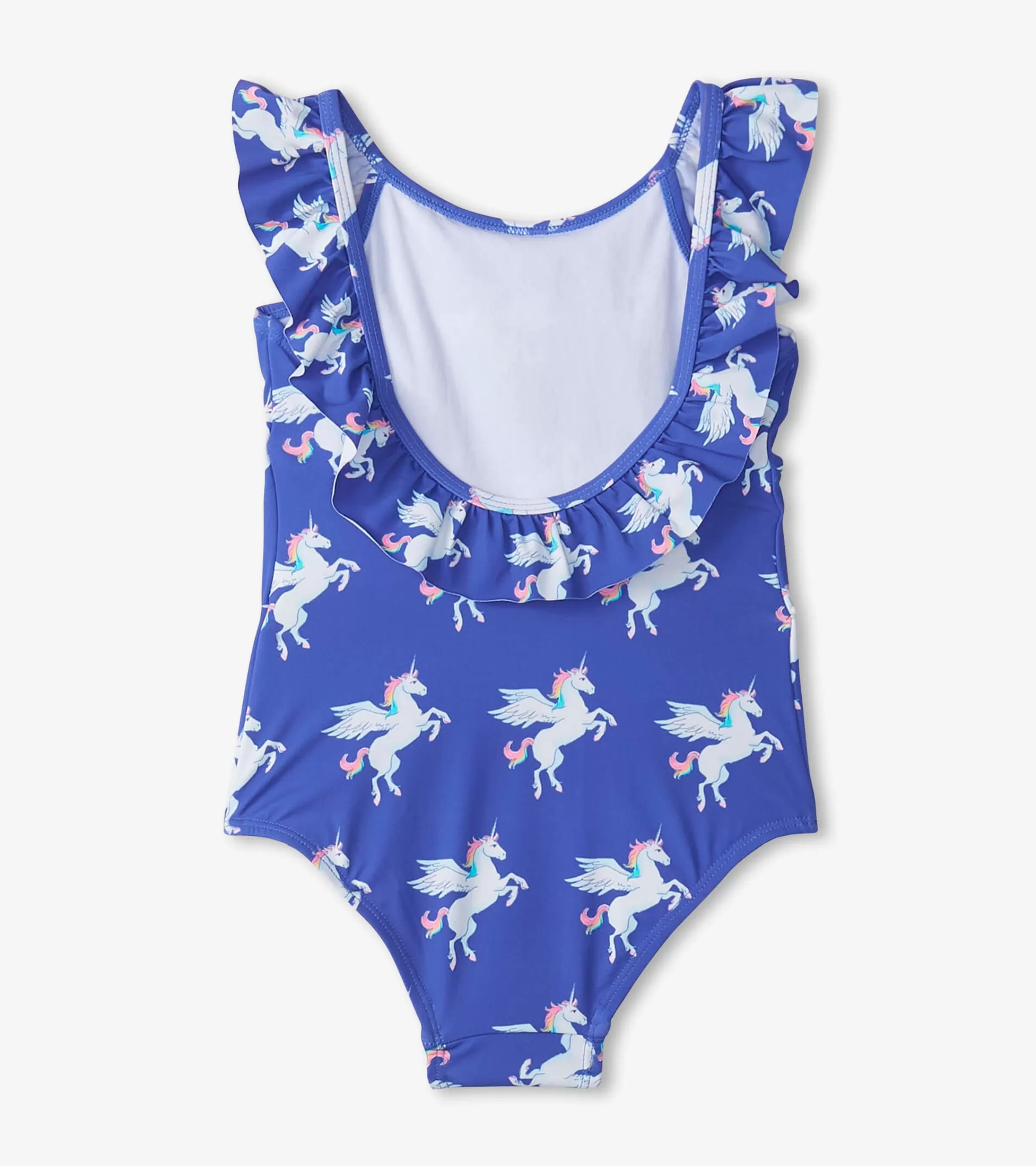 Hatley Swimwear | Swimwear*Girls Dazzling Unicorn Ruffle Sleeve Swimsuit