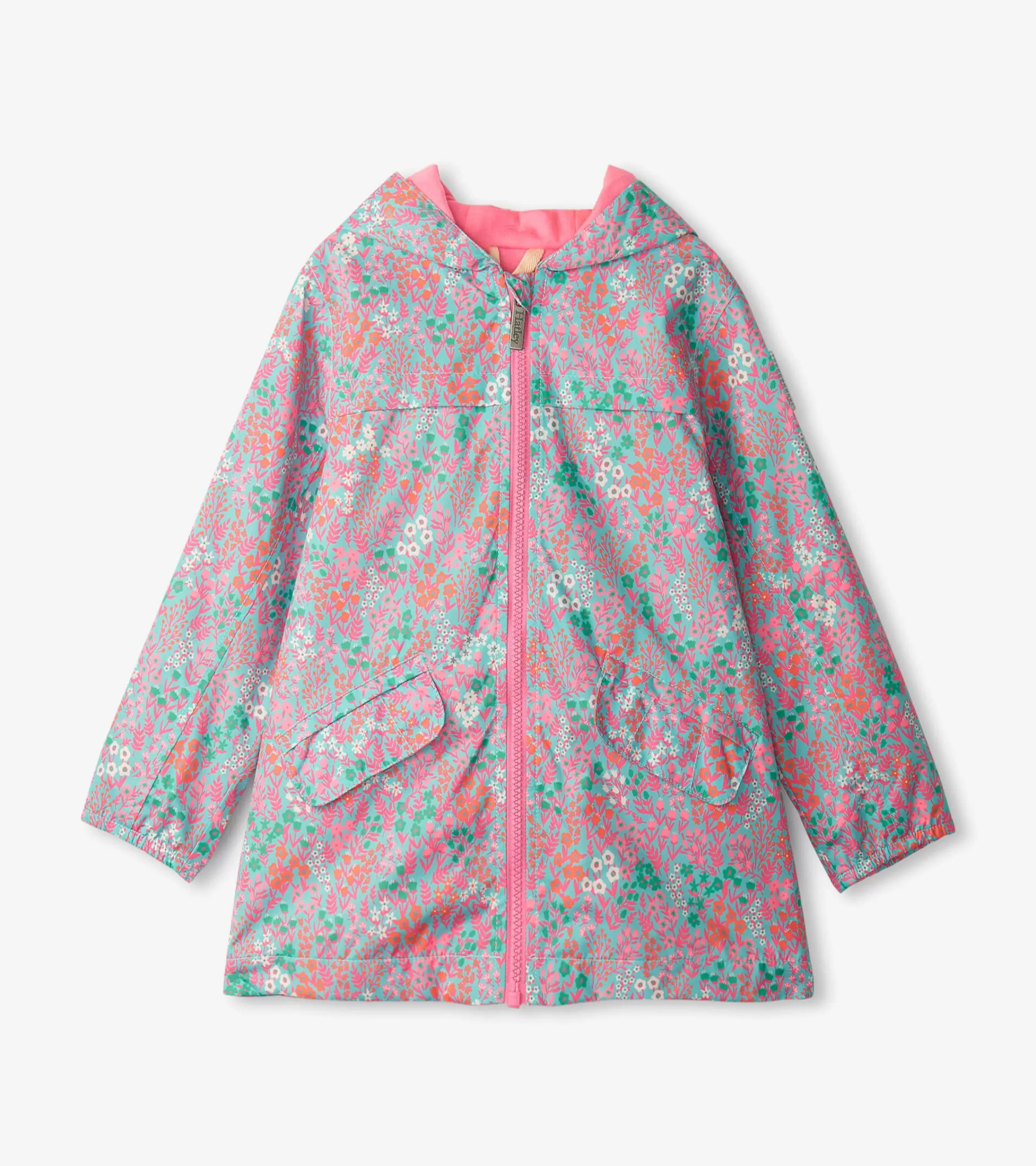 Hatley Rainwear | Rainwear*Girls Ditsy Floral Zip-Up Lightweight Rain Jacket