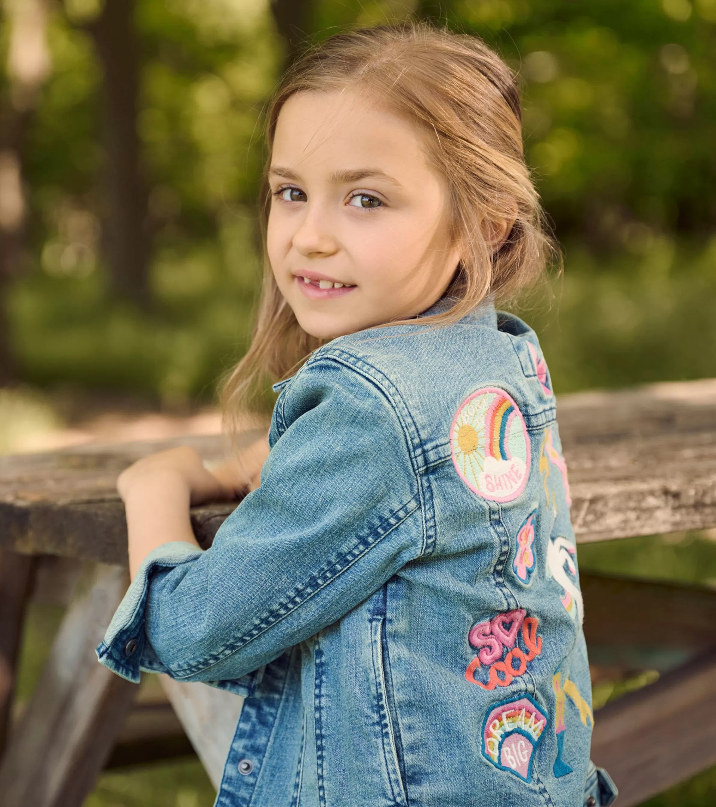 Hatley Tops*Girls Everything Fun Jean Jacket