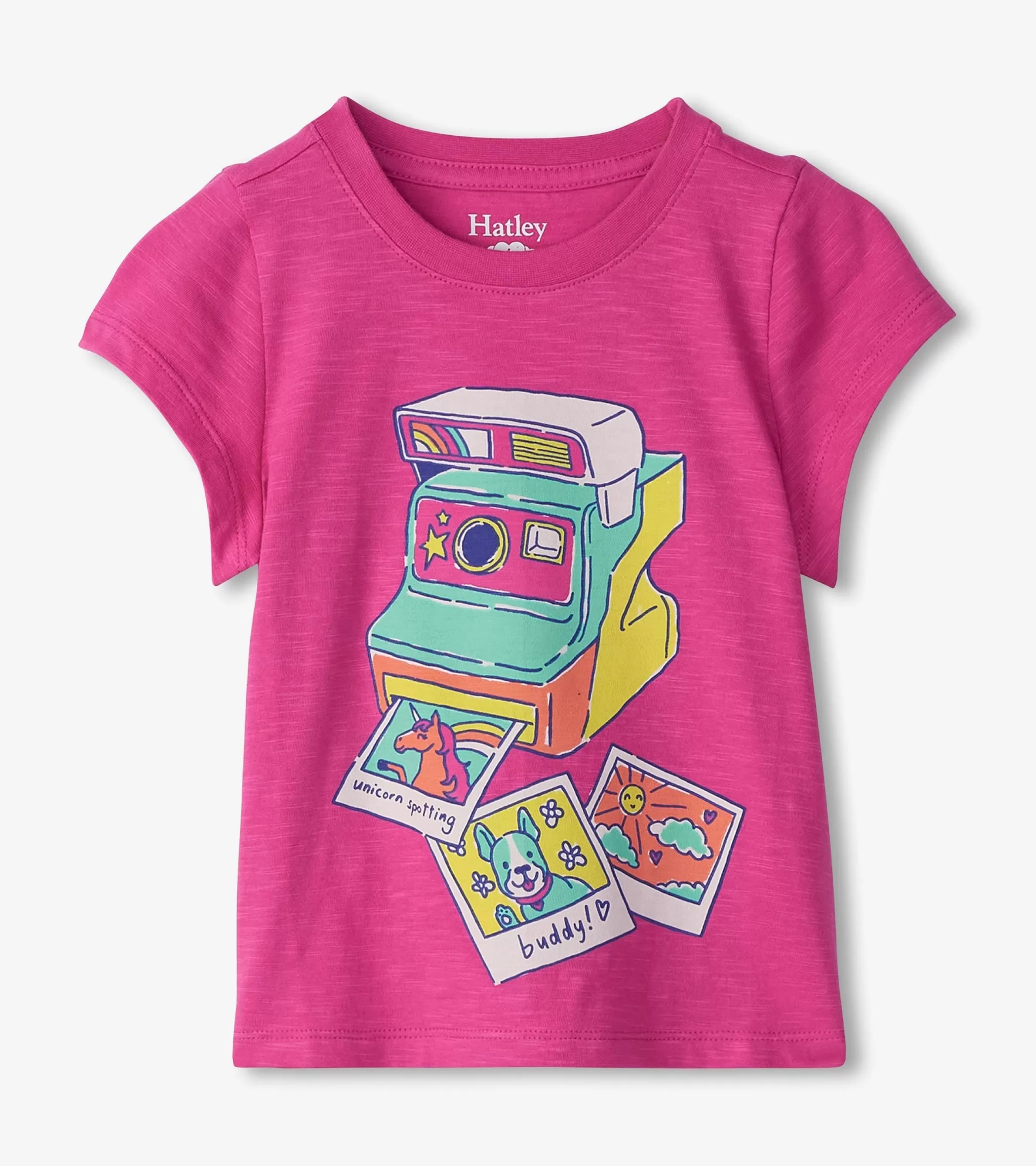 Hatley Tops*Girls Flash Photo Graphic Tee