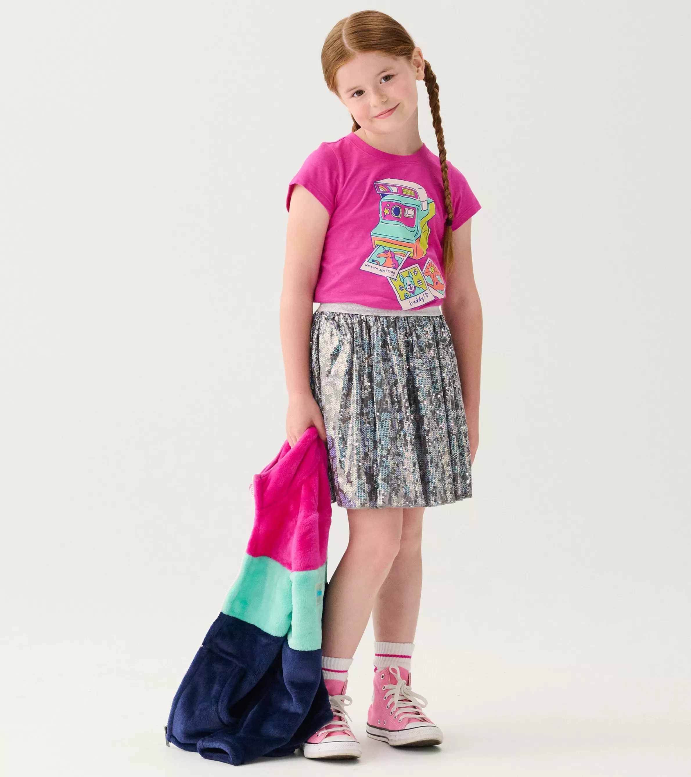 Hatley Tops*Girls Flash Photo Graphic Tee