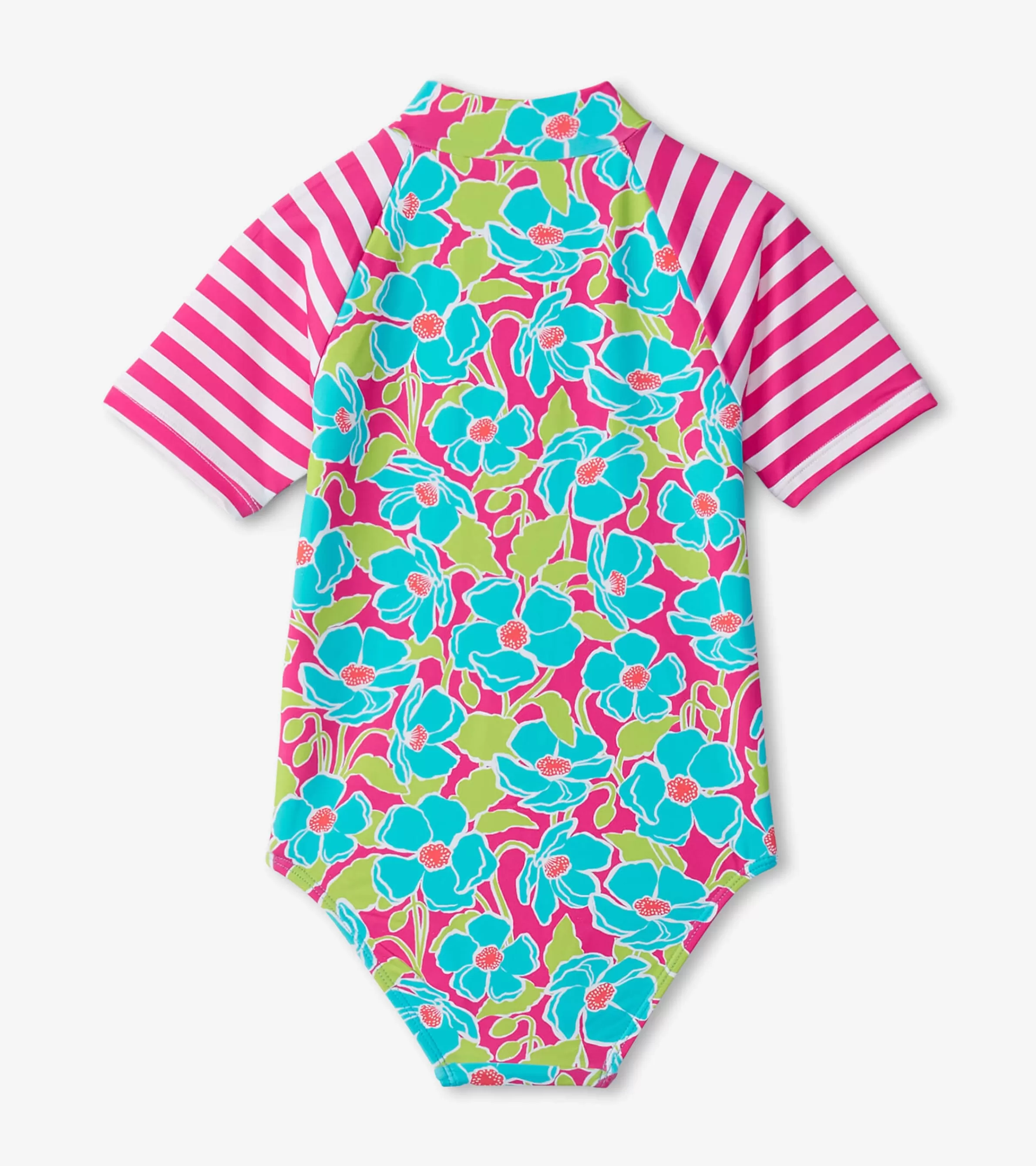 Hatley Swimwear | Swimwear*Girls Floating Poppies One-Piece Rashguard