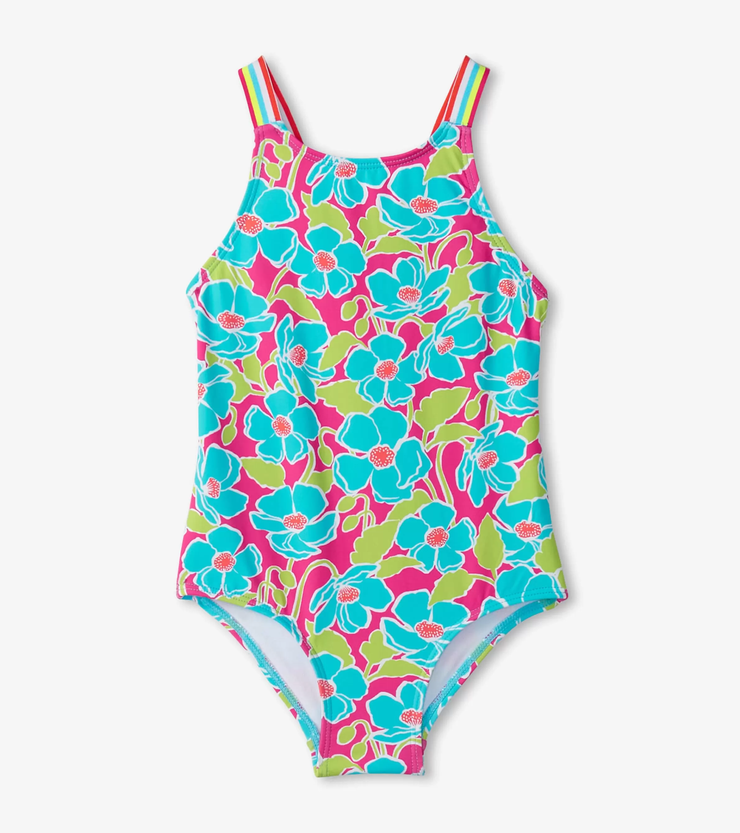 Hatley Swimwear | Swimwear*Girls Floating Poppies One-Piece Swimsuit