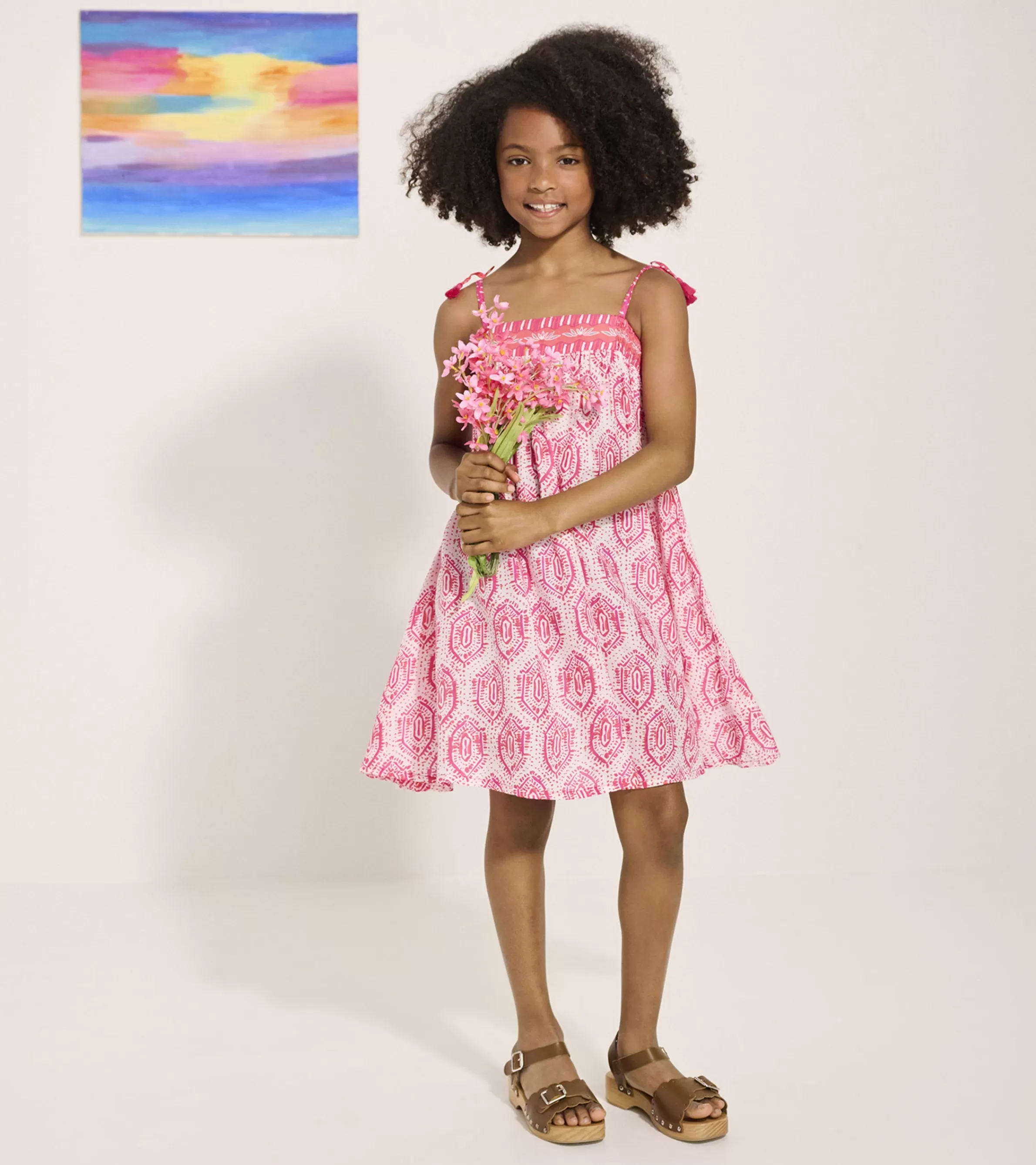 Hatley Dresses*Girls Geo Mosaic Dress