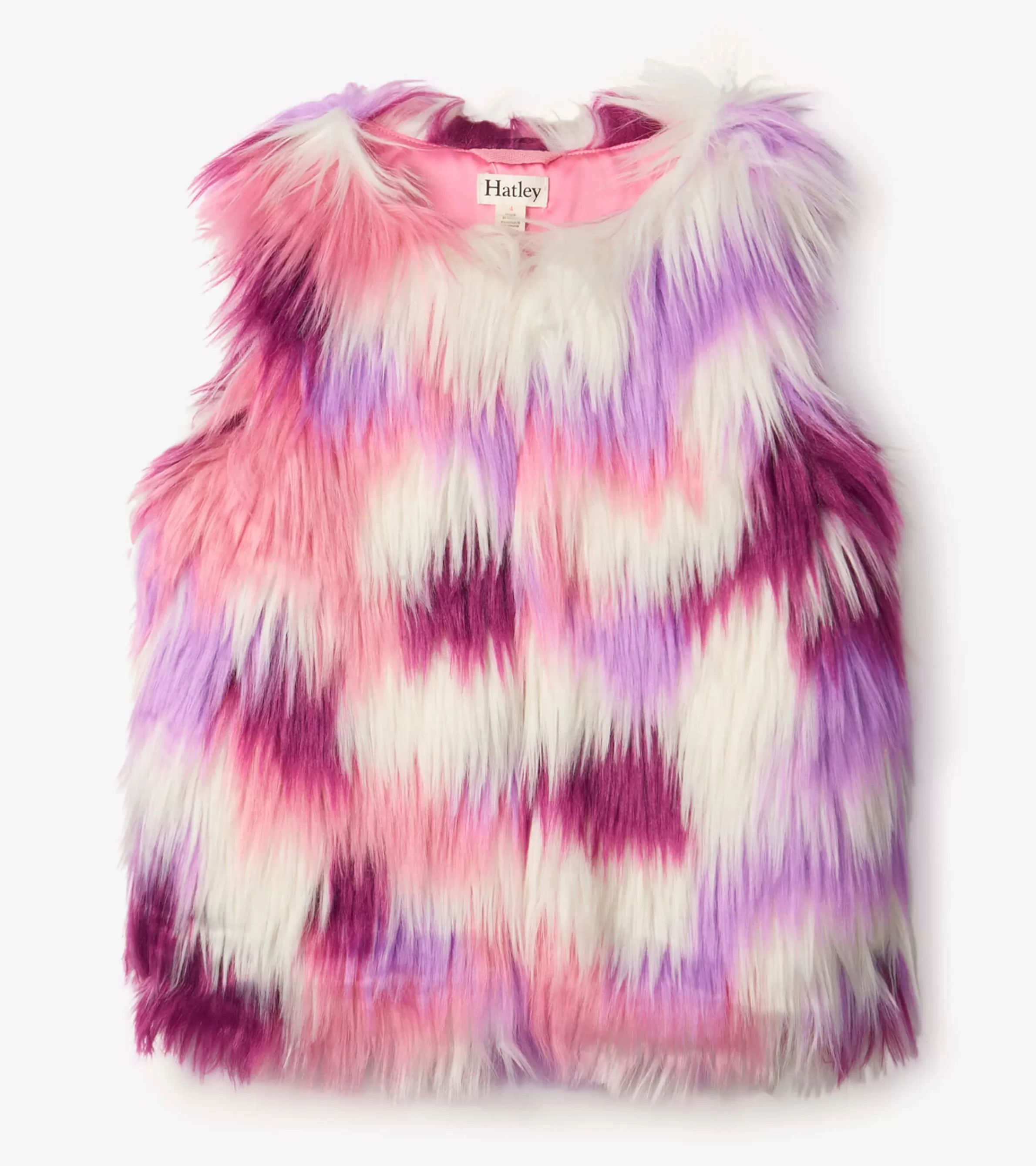 Hatley Tops*Girls Groovy Faux Fur Vest