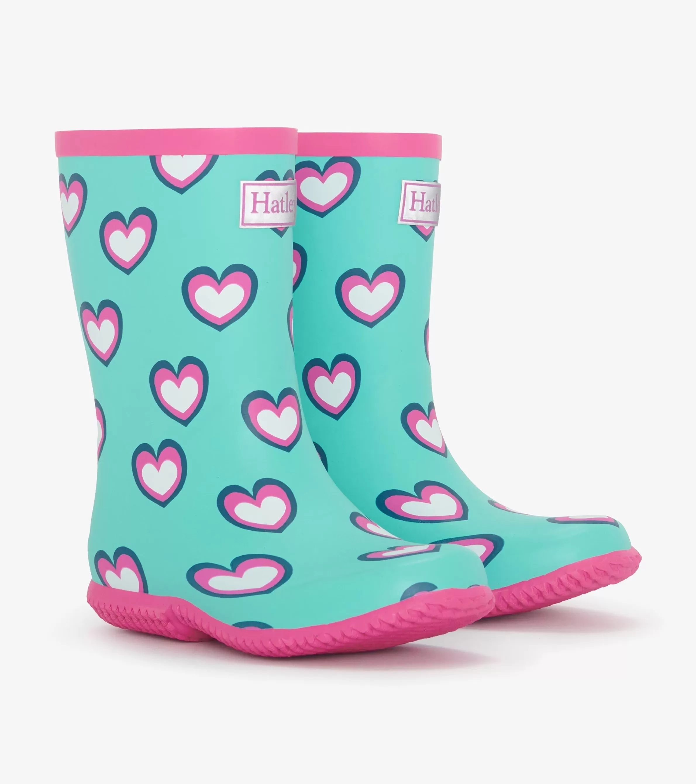 Hatley Rainwear | Rainwear*Girls Hearts Packable Rain Boots