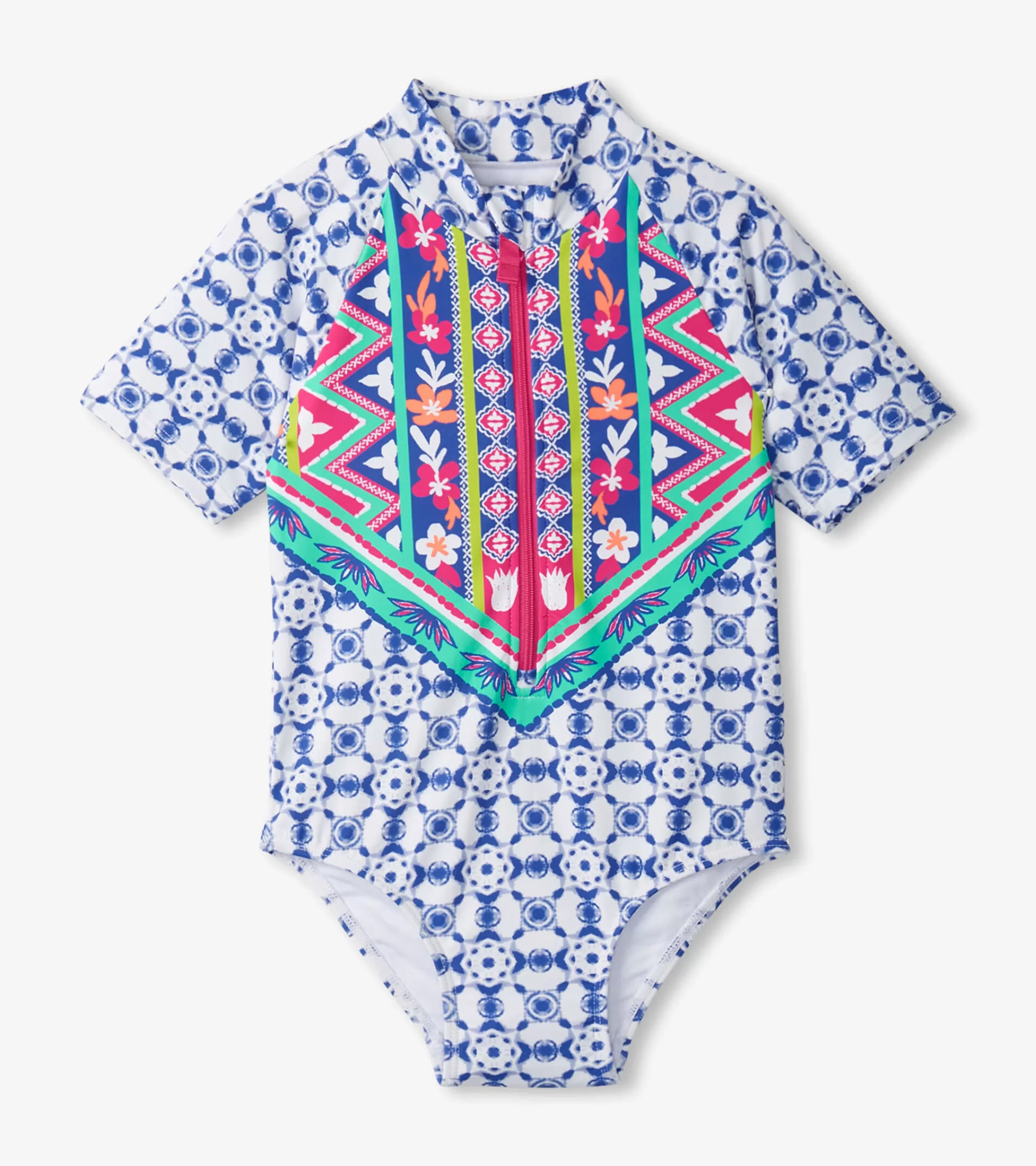 Hatley Swimwear | Swimwear*Girls Kaleidoscope One-Piece Rashguard