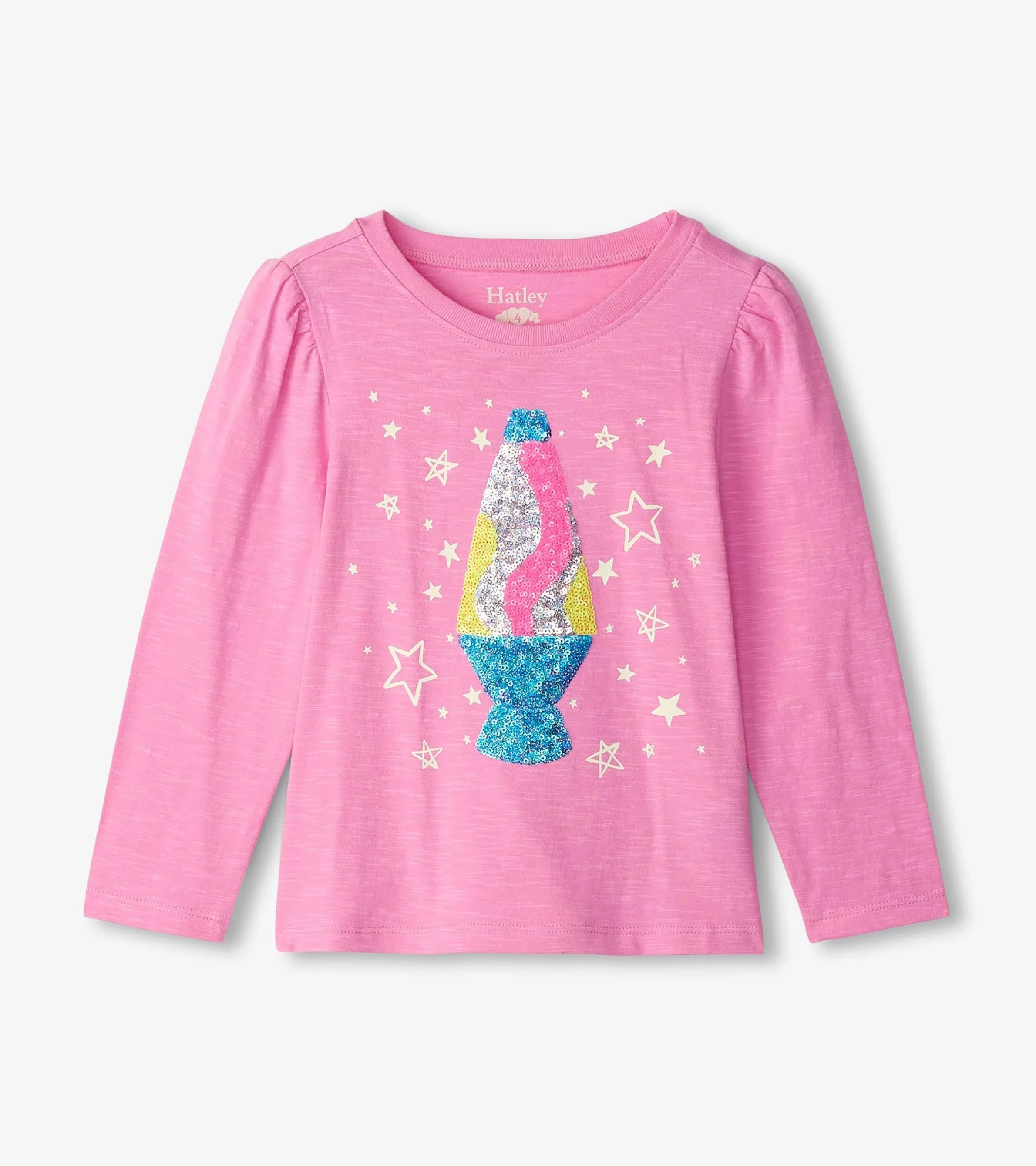 Hatley Tops*Girls Lava Lamp Long Sleeve Graphic Tee